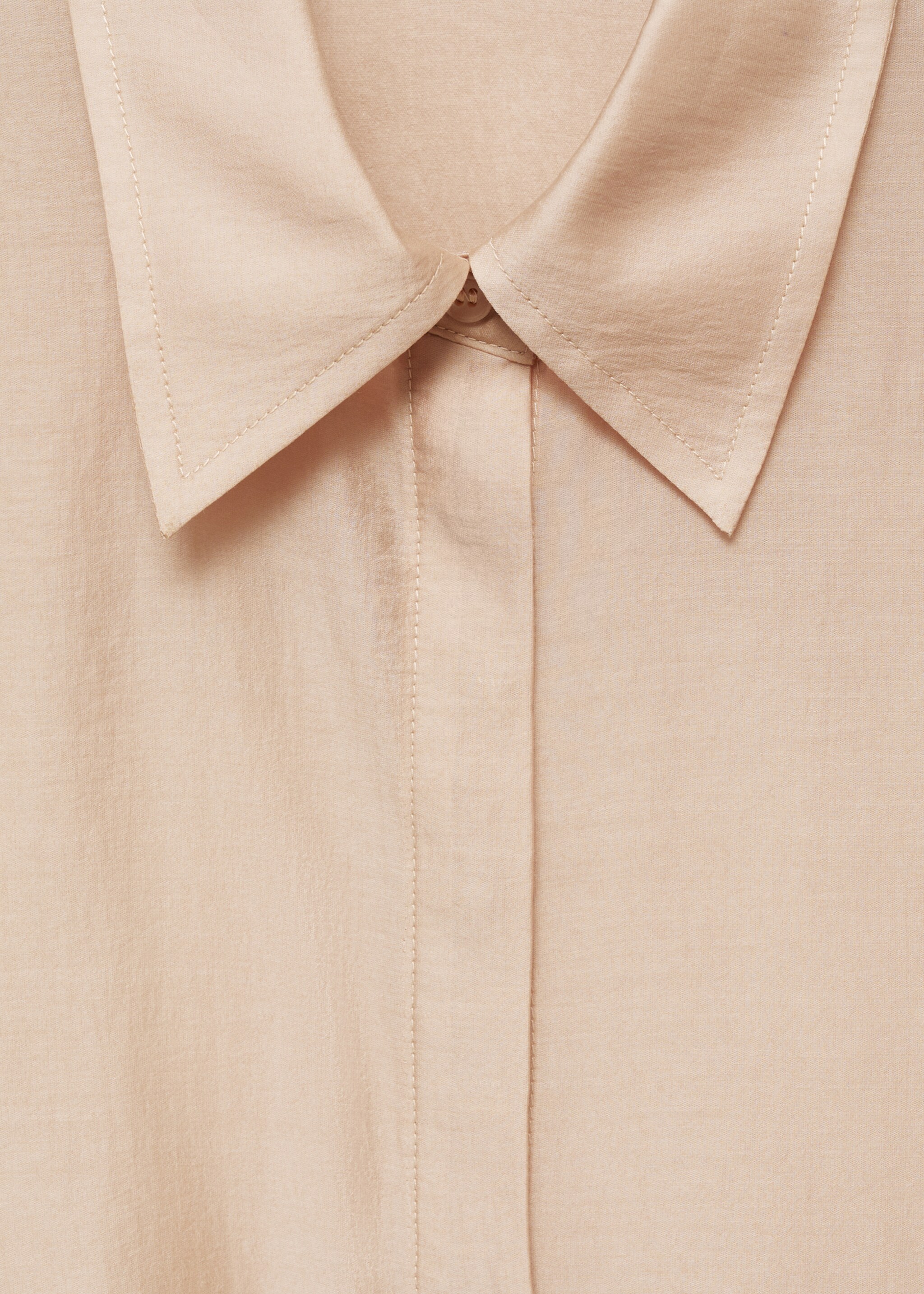 Satin lyocell shirt - Details of the article 8