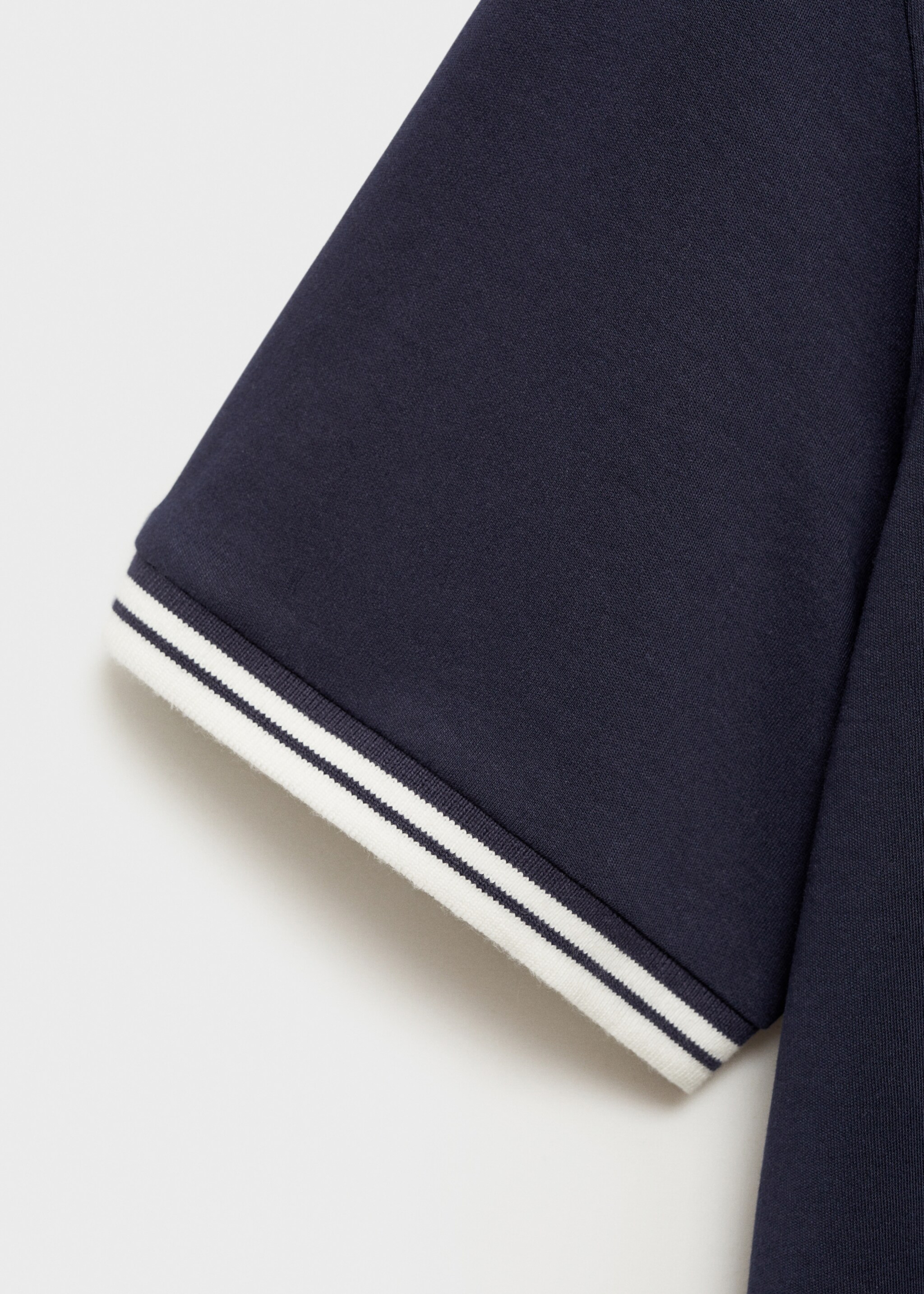 Poloshirt aus 100 % mit Kontrastborten - Detail des Artikels 0