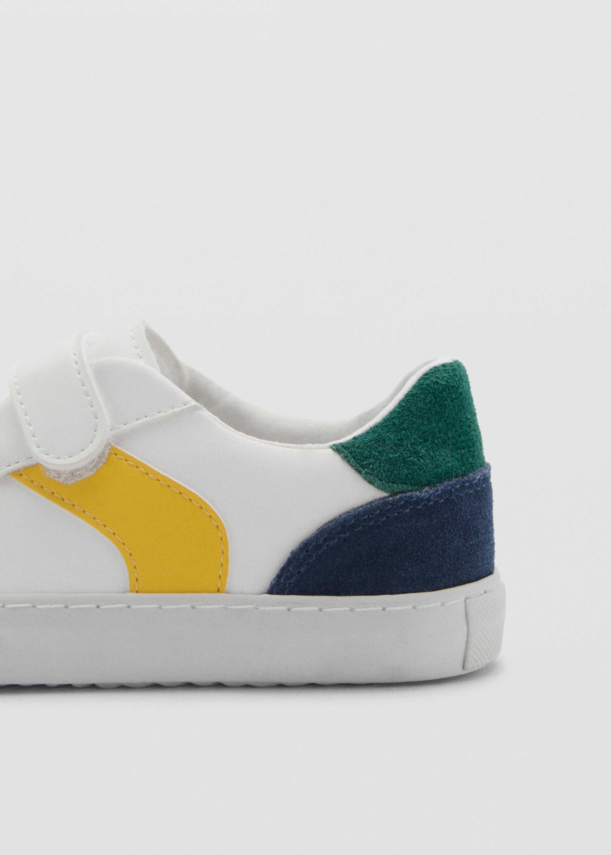 Tenisky s pásky na suchý zip - Detail zboží 1, Bílá. Ref: 77077682-00.