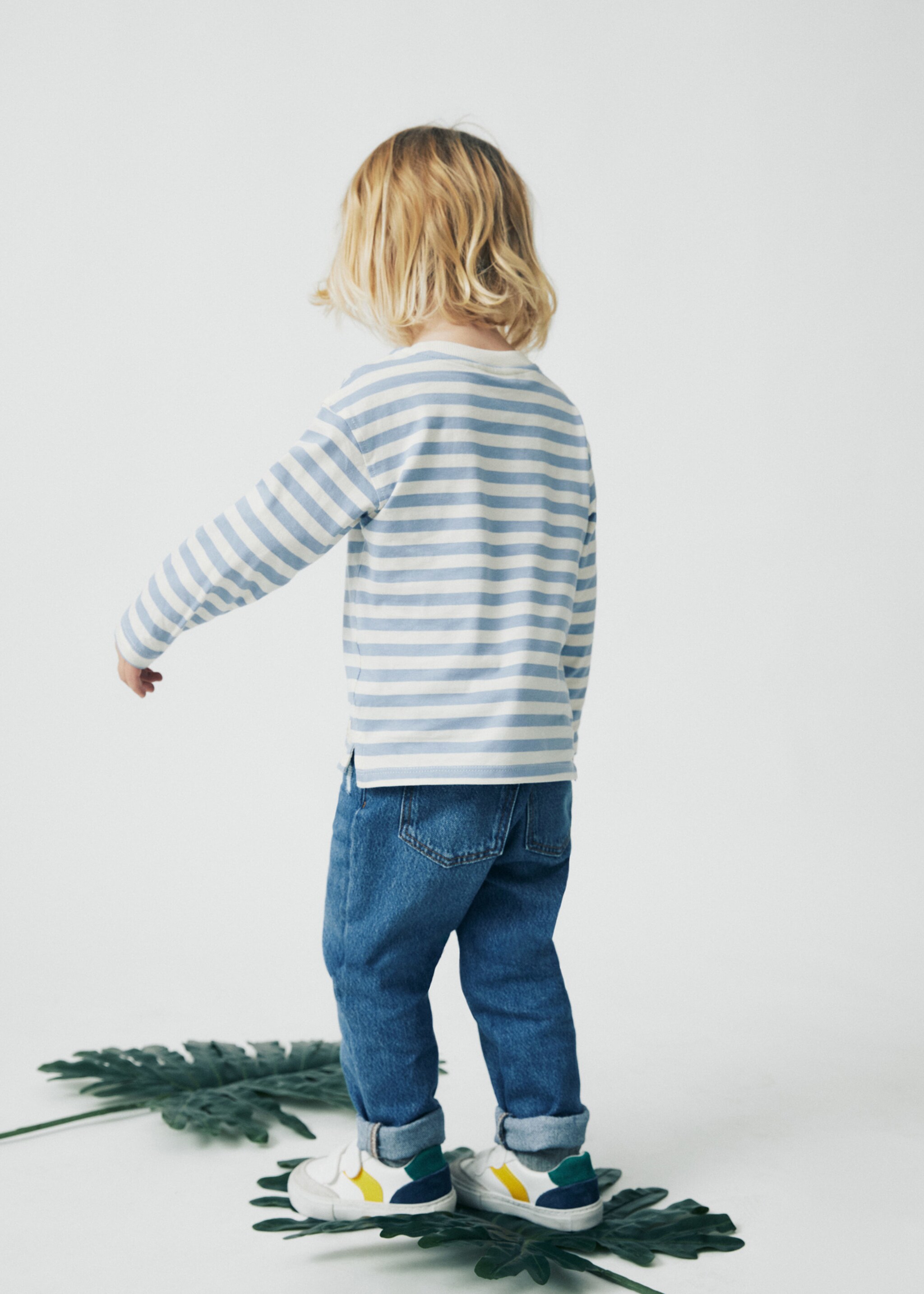 Tenisky s pásky na suchý zip - Detail zboží 5, Bílá. Ref: 77077682-00.