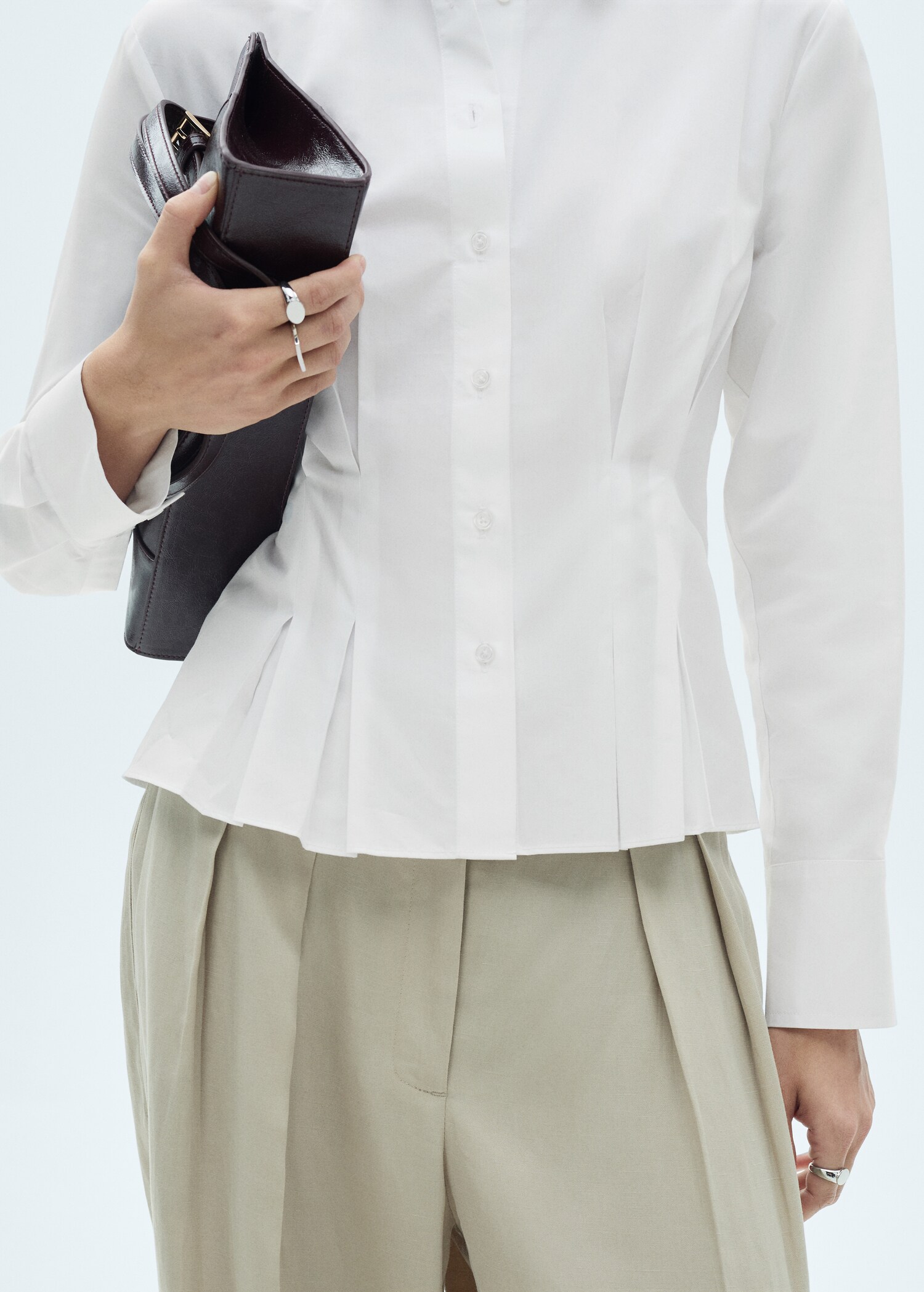 Lyocell cotton blend shirt - Details of the article 6