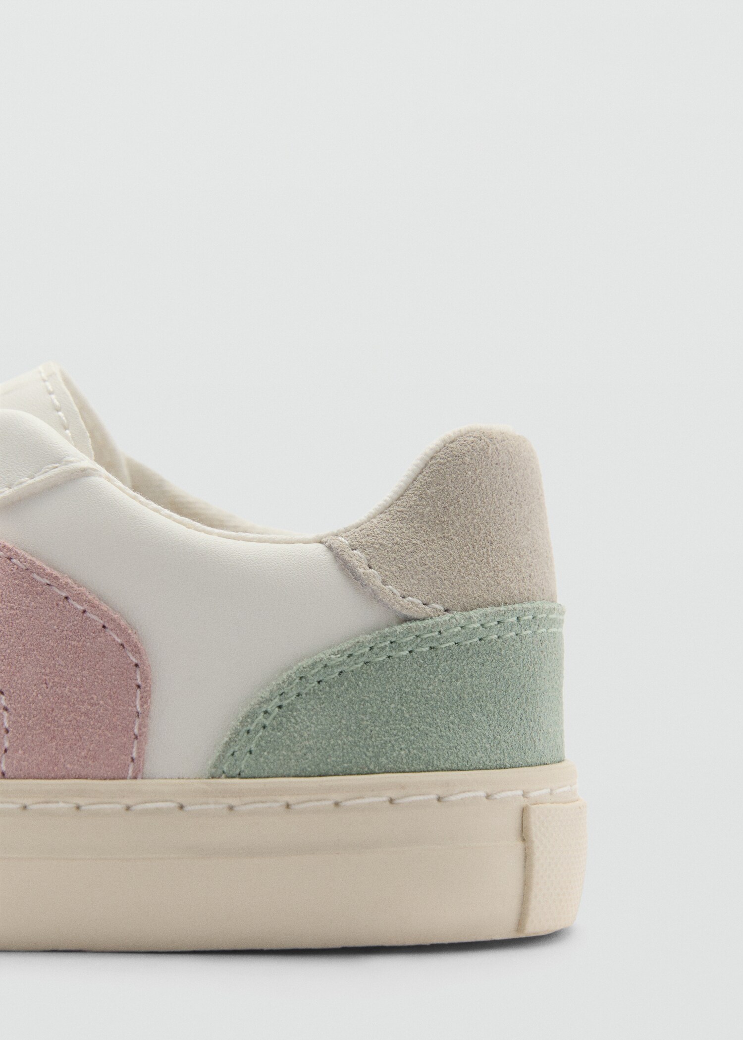 Two-tone velcro trainers - Details of the article 2