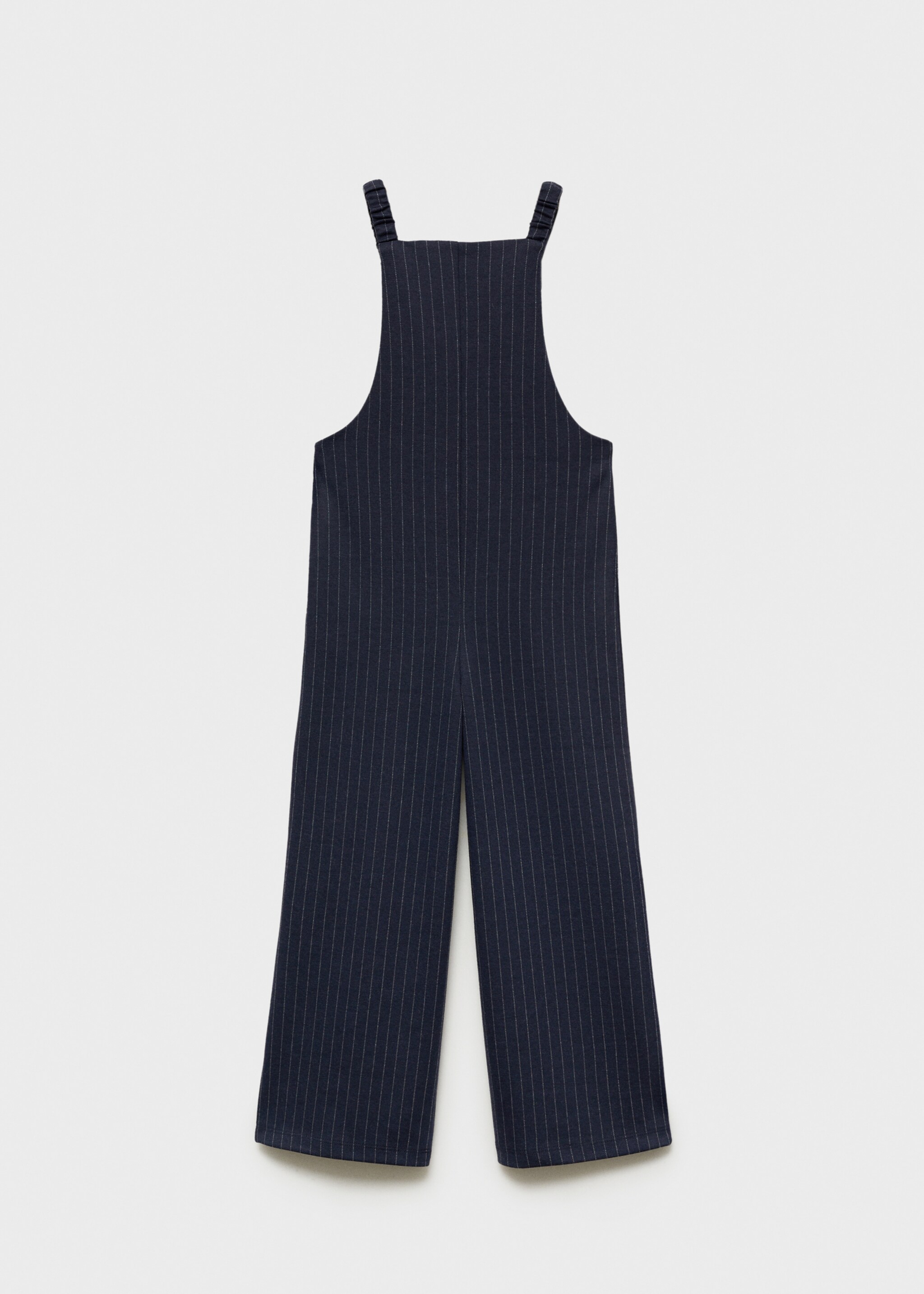 Langer Streifenoverall - Artikel ohne Model, Dunkles Marineblau. Ref: 77077688-00.