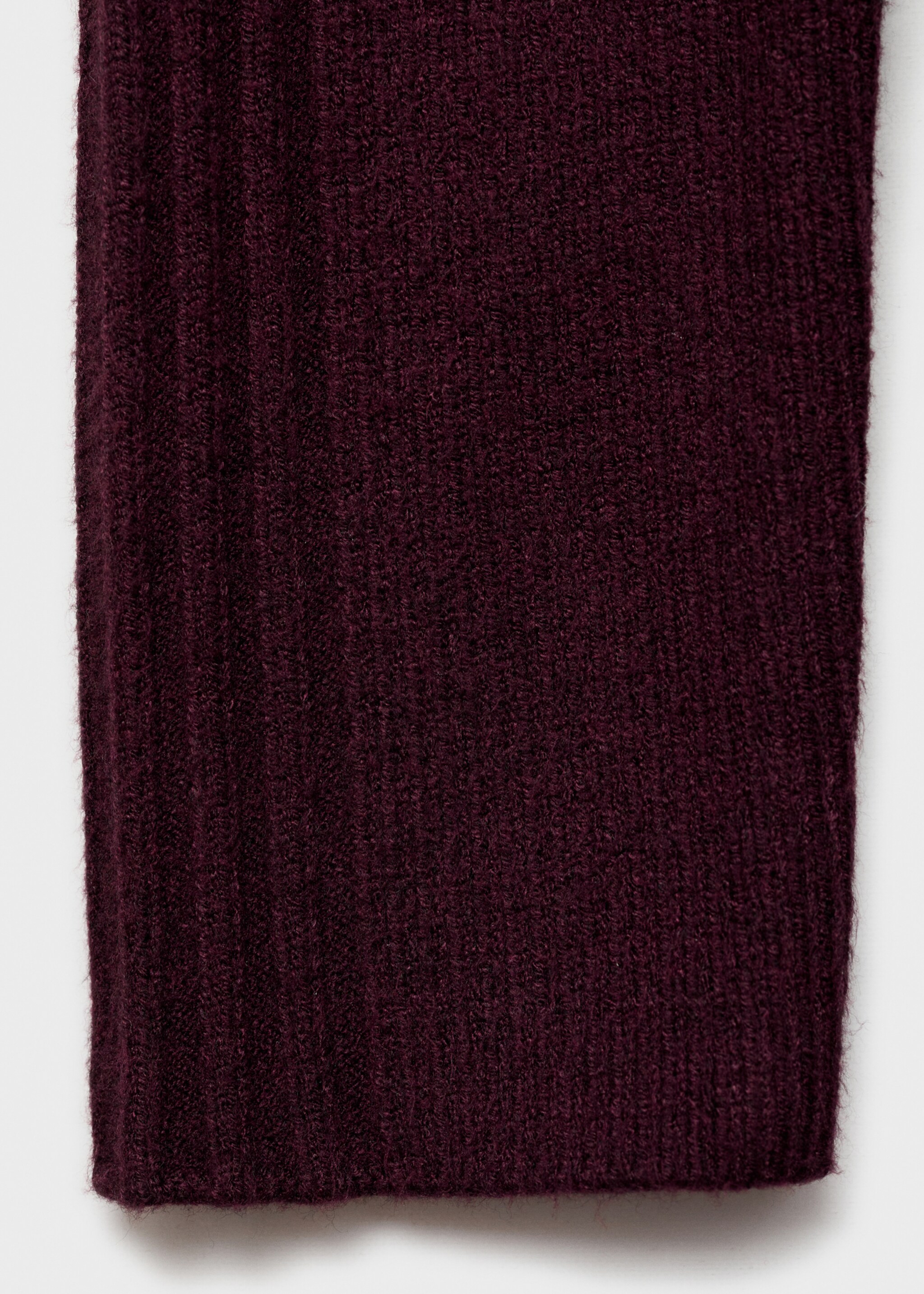 Vestit curt punt coll girat - Detall de l'article 0, Grana. Ref: 77077689-00.