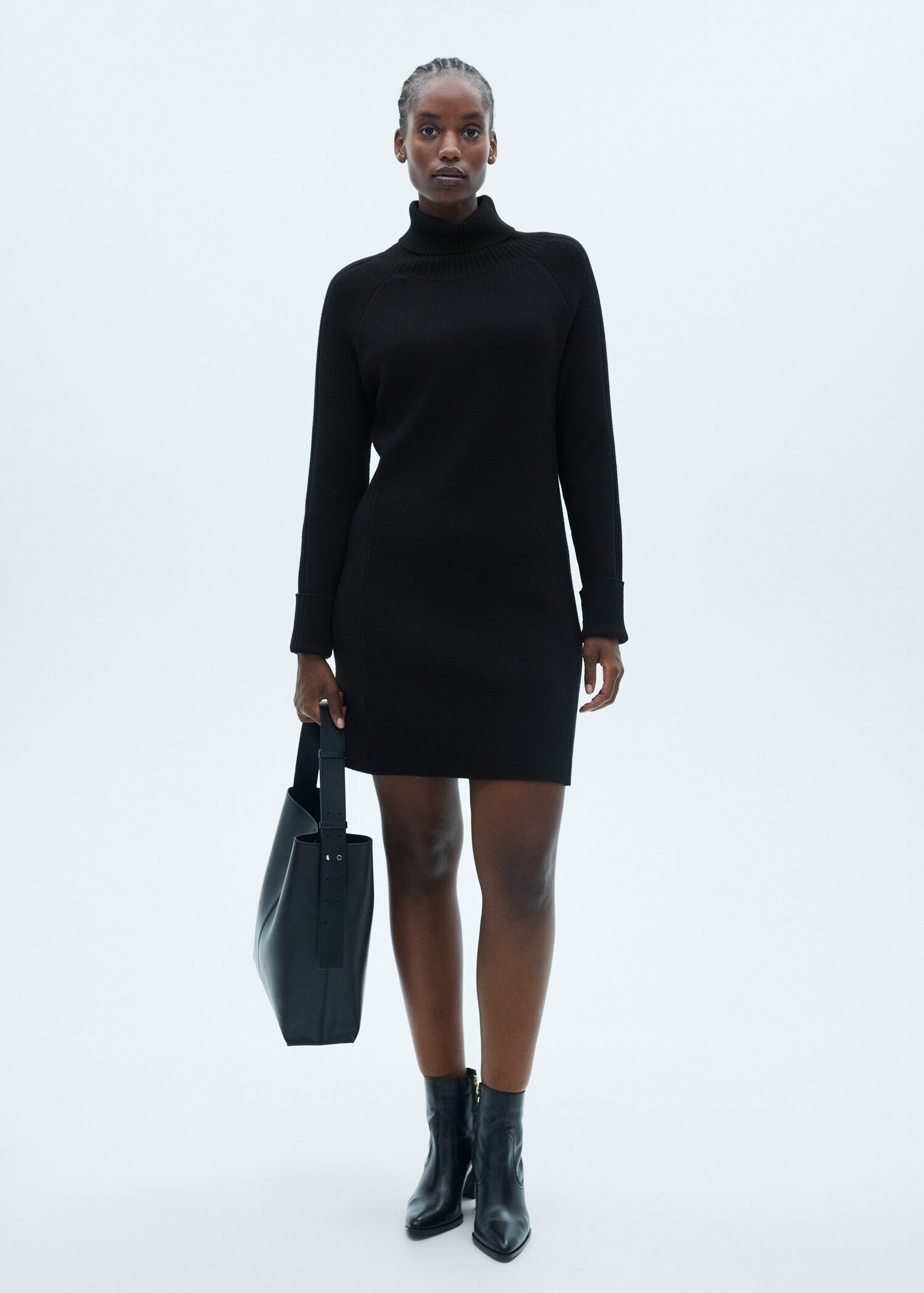 Vestit curt punt coll girat - Detall de l'article 3