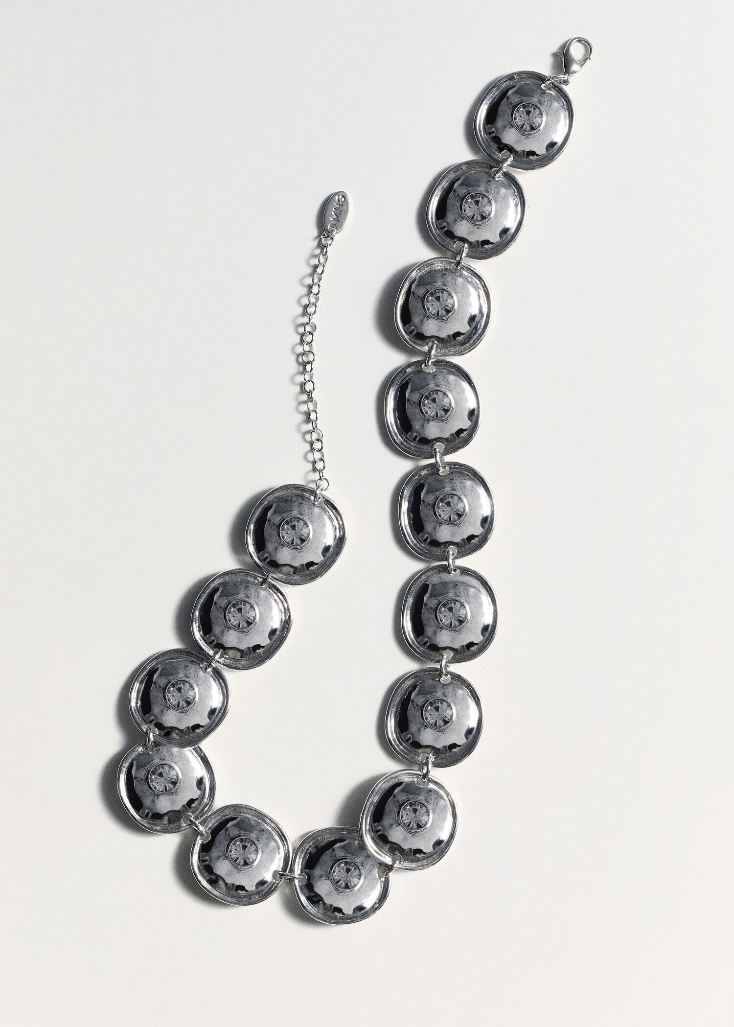 Crystal coin necklace - Details of the article 5