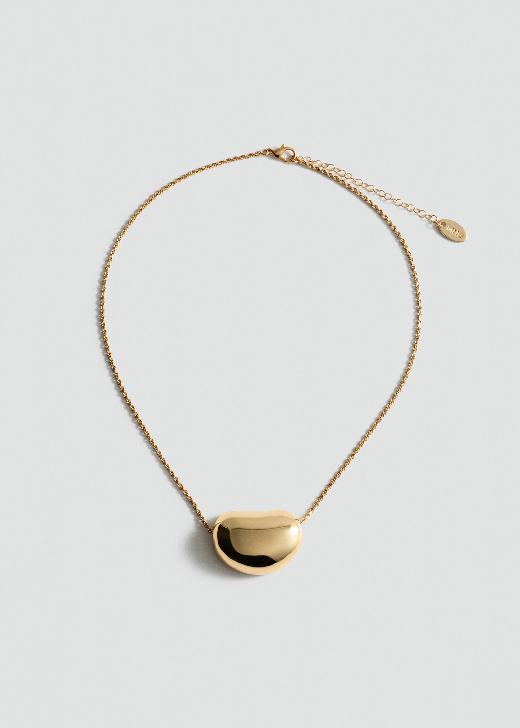 Pendant chain necklace - Article without model, Gold. Ref: 77077693-00.