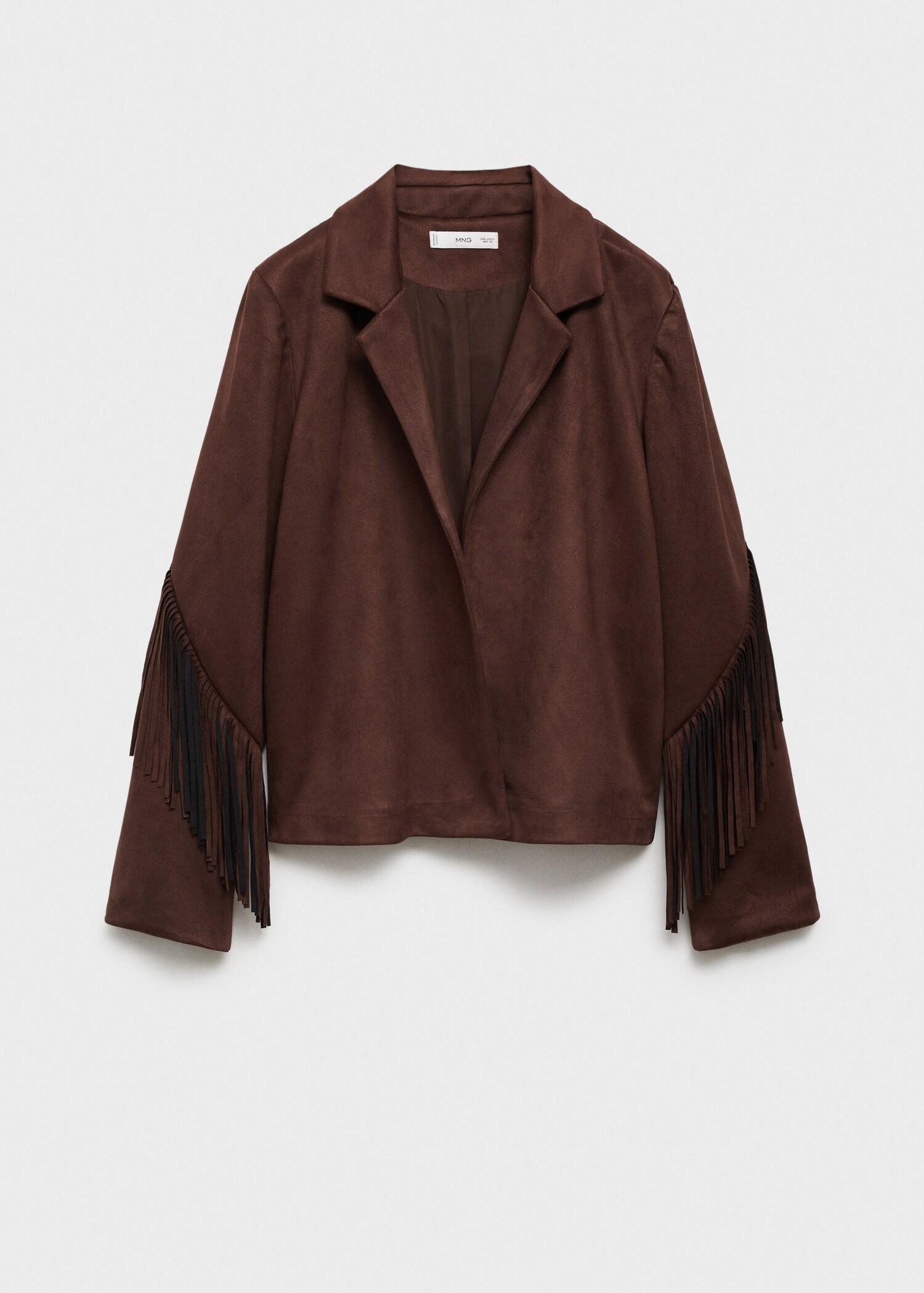 Fransenjacke mit Wildledereffekt - Artikel ohne Model