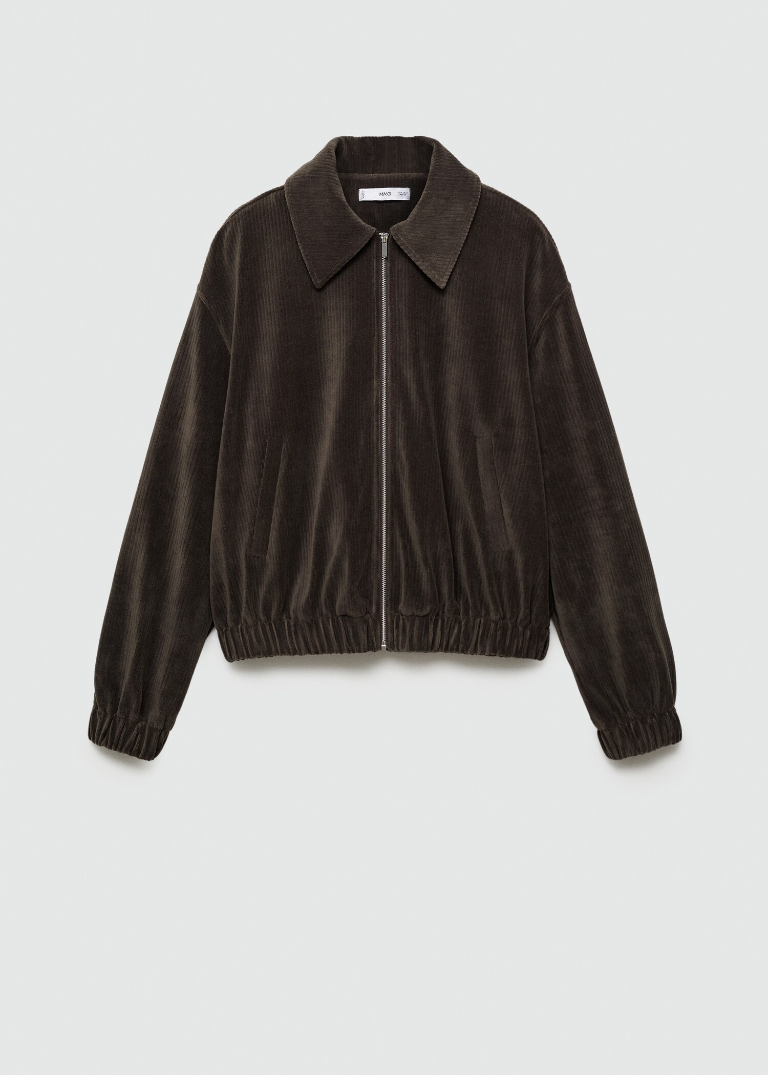 Corduroy bomber jacket - Article without model