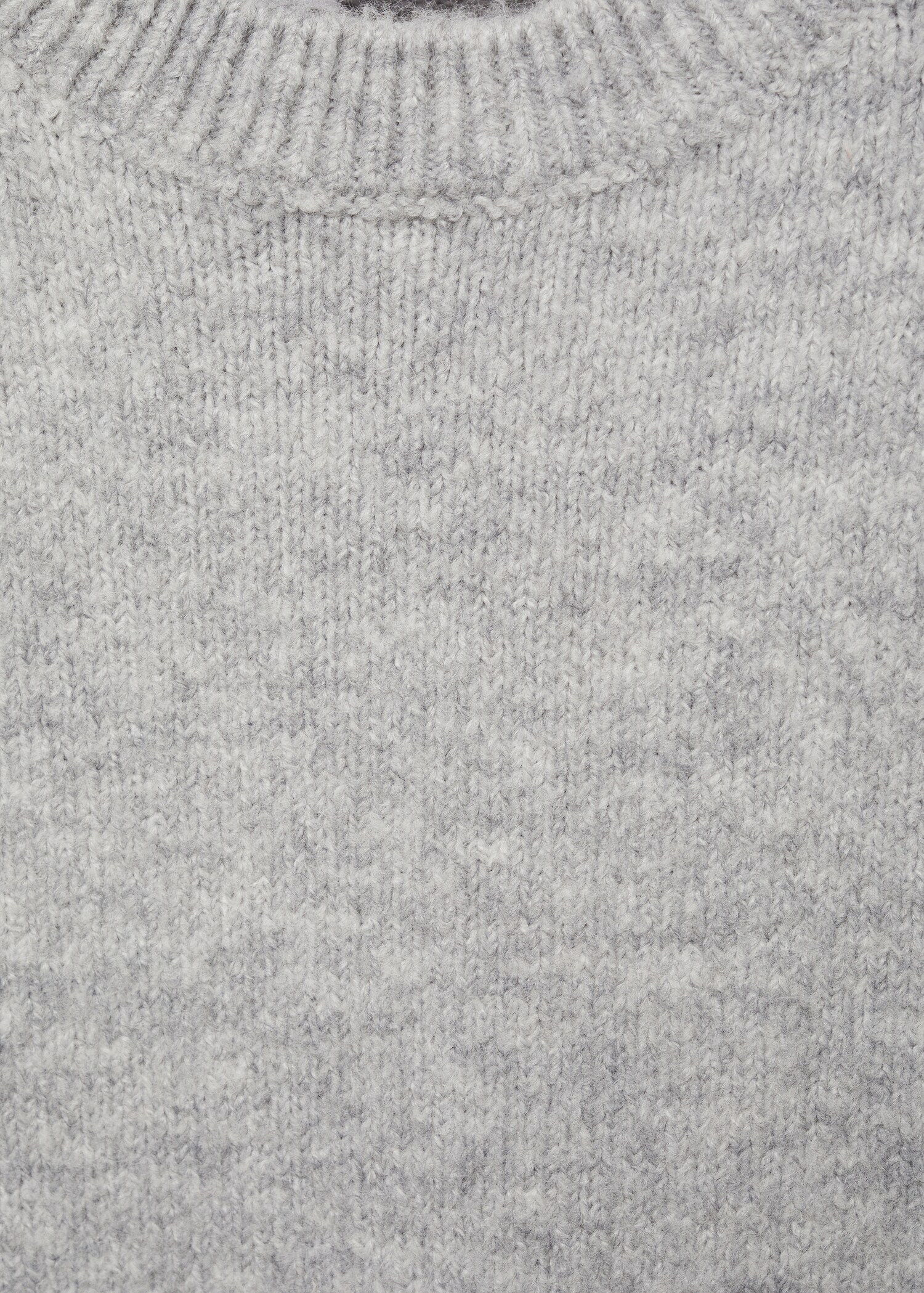 Puffed sleeves knit dress - Details of the article 8
