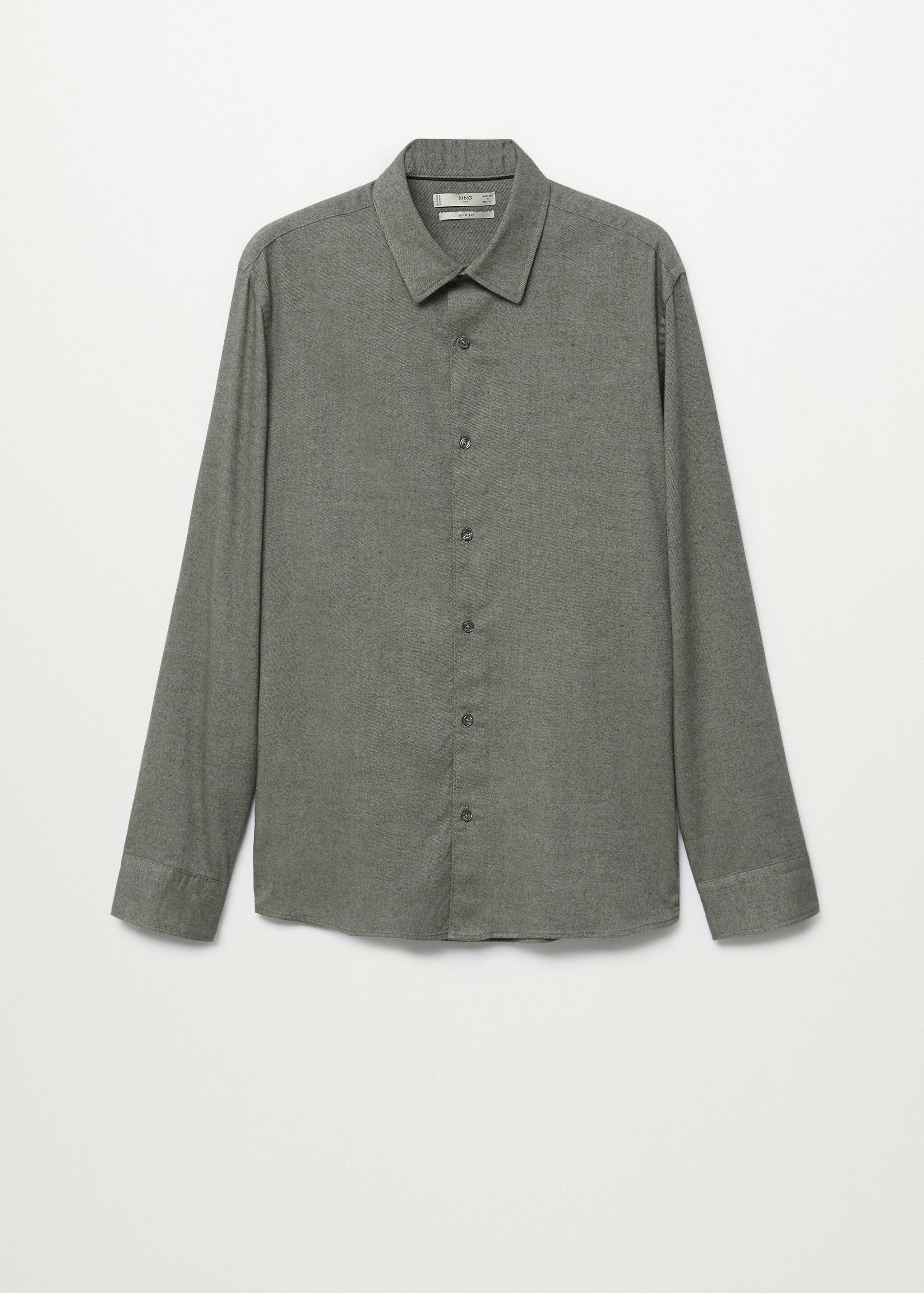 Bavlněné kalhoty slim fit se skotskou kostkou - Zboží bez modelu