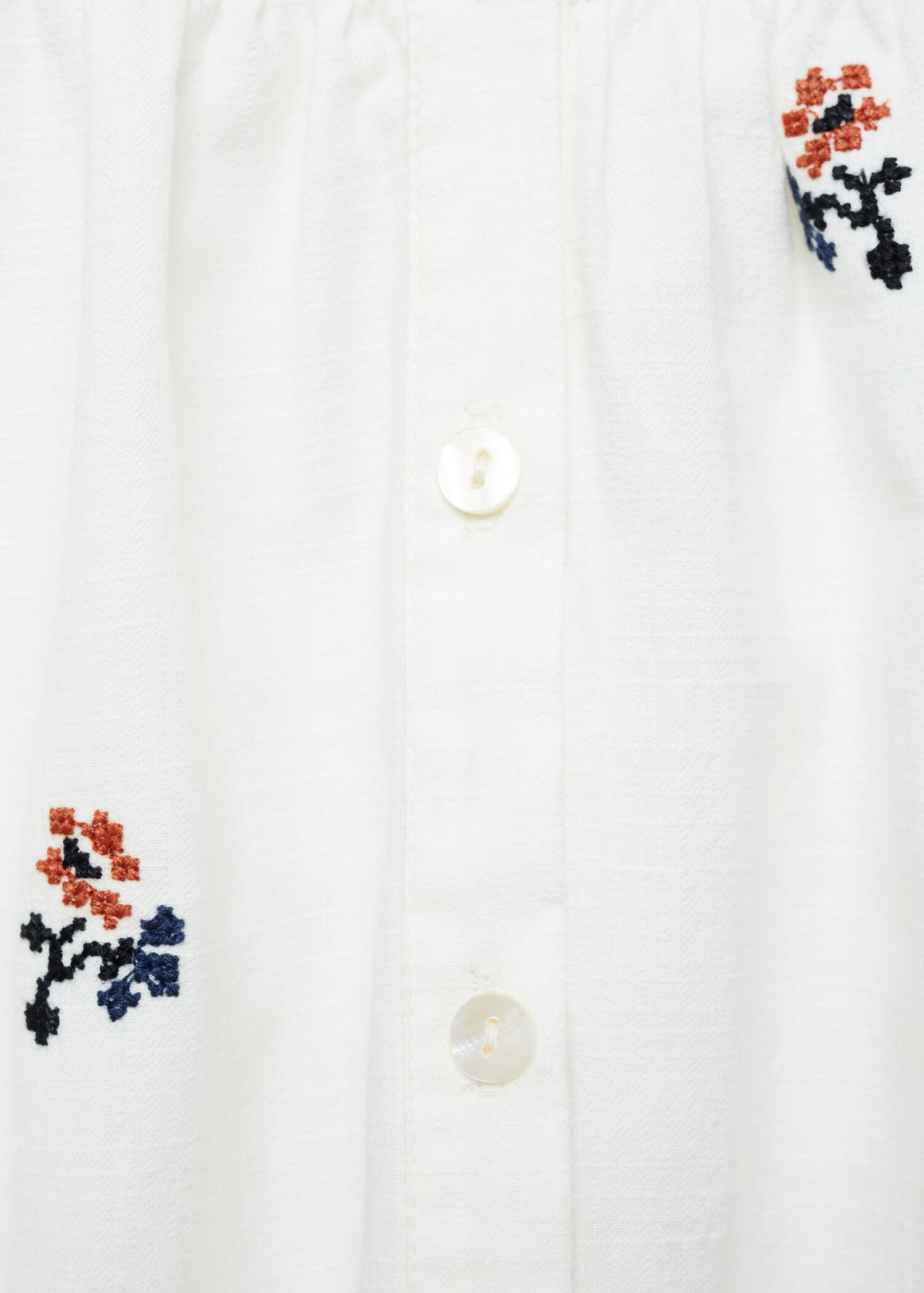 Floral embroidery blouse - Details of the article 8