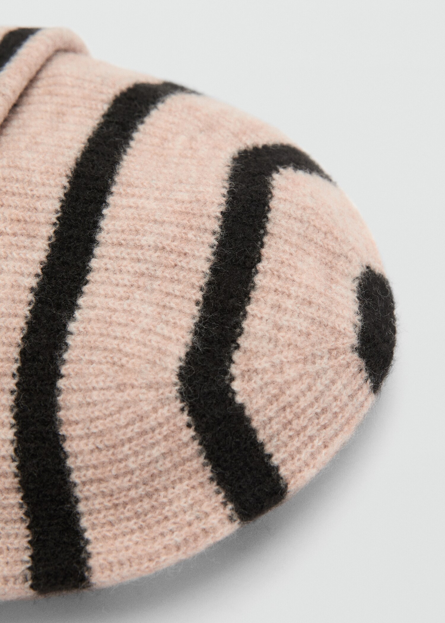 Gorro punto rayas - Plano medio