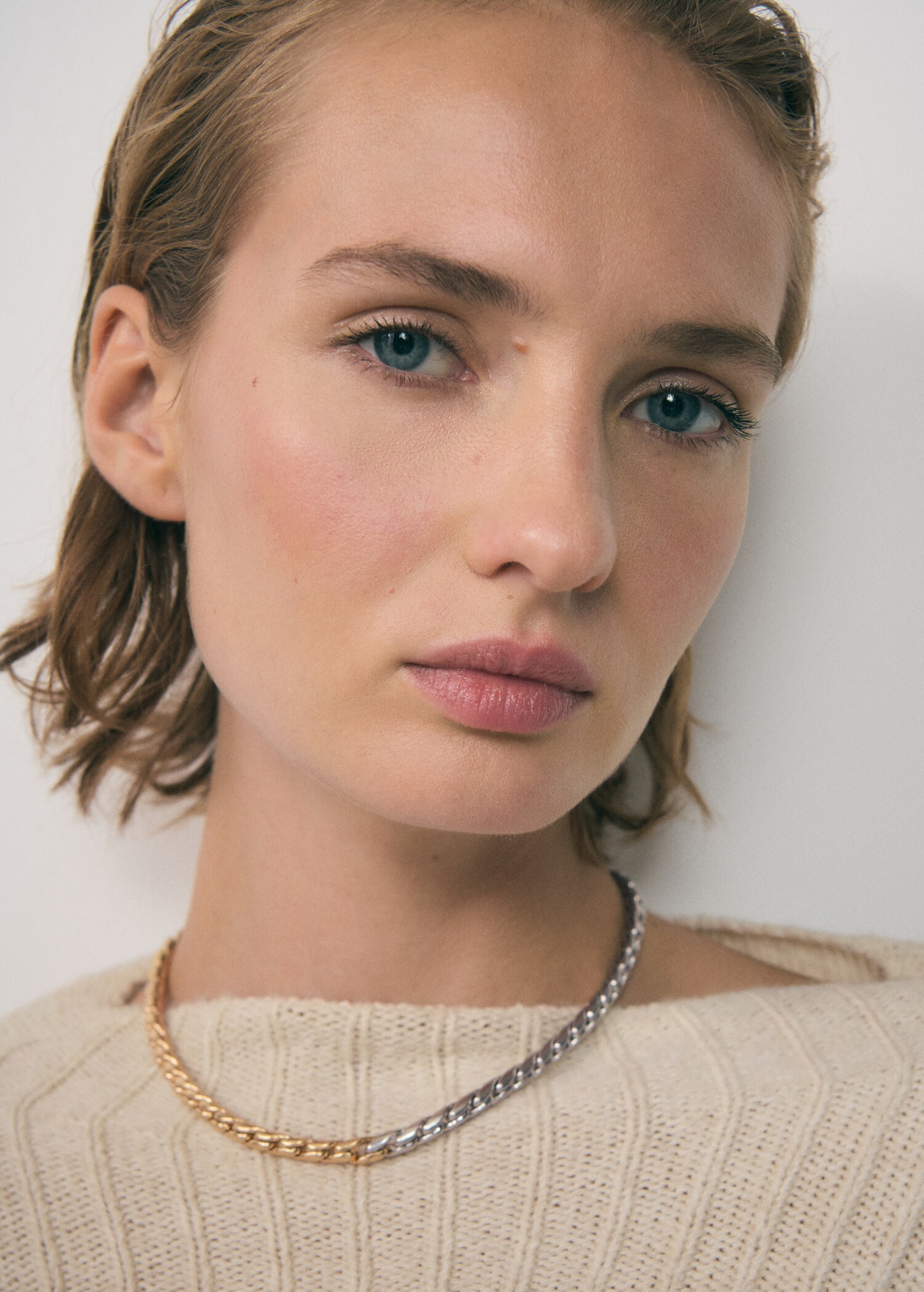 Two-tone chain necklace - Details of the article 9