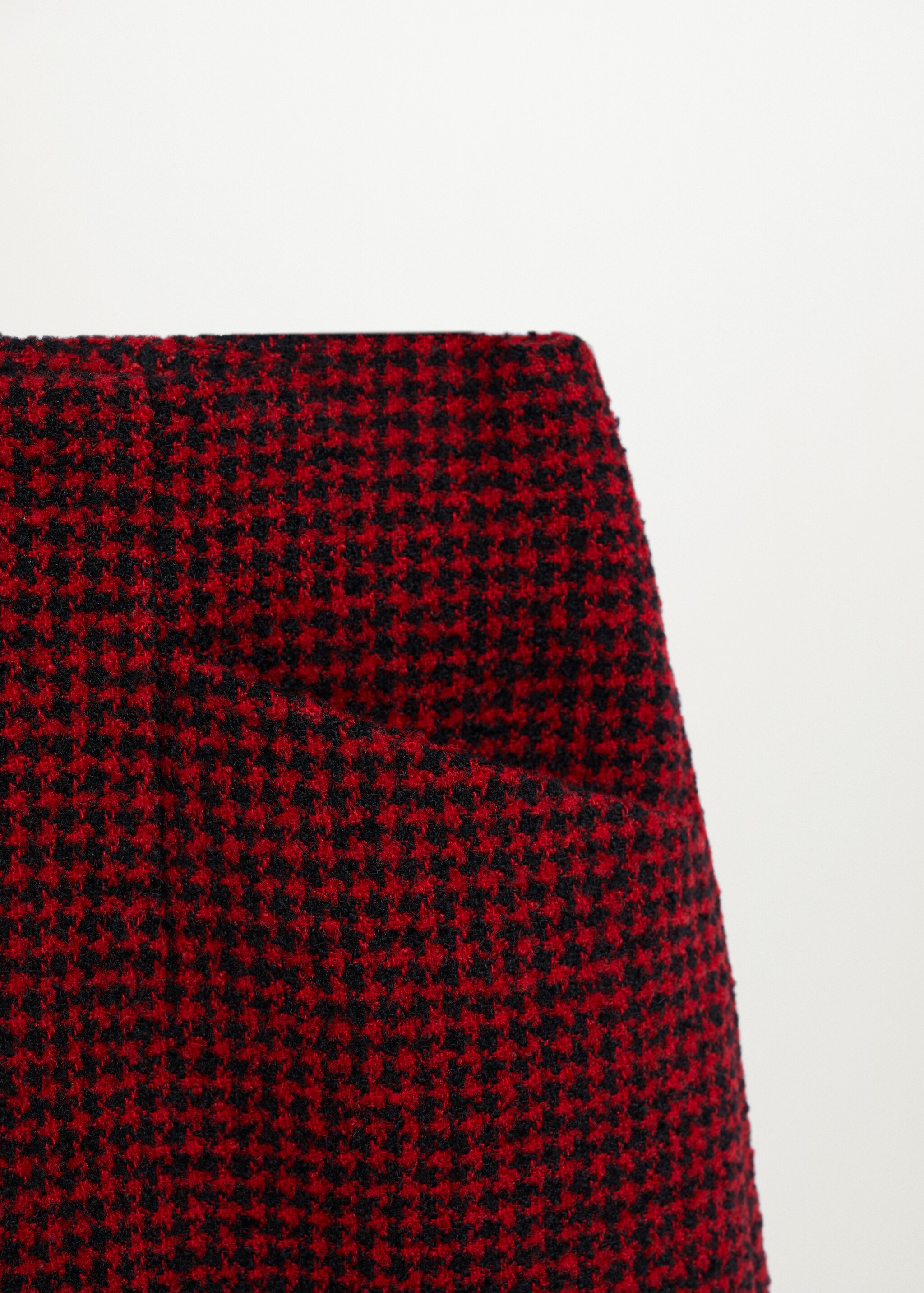 Houndstooth miniskirt - Details of the article 8