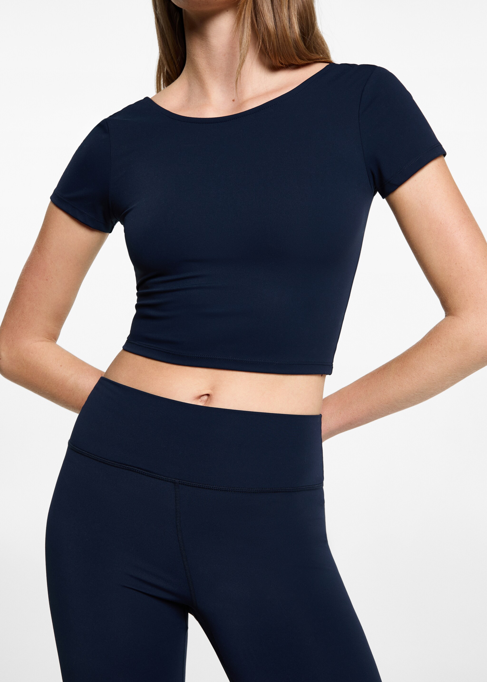 Leggings deportivos - Detalle del artículo 6, Azul marino oscuro. Ref: 77078272-00.