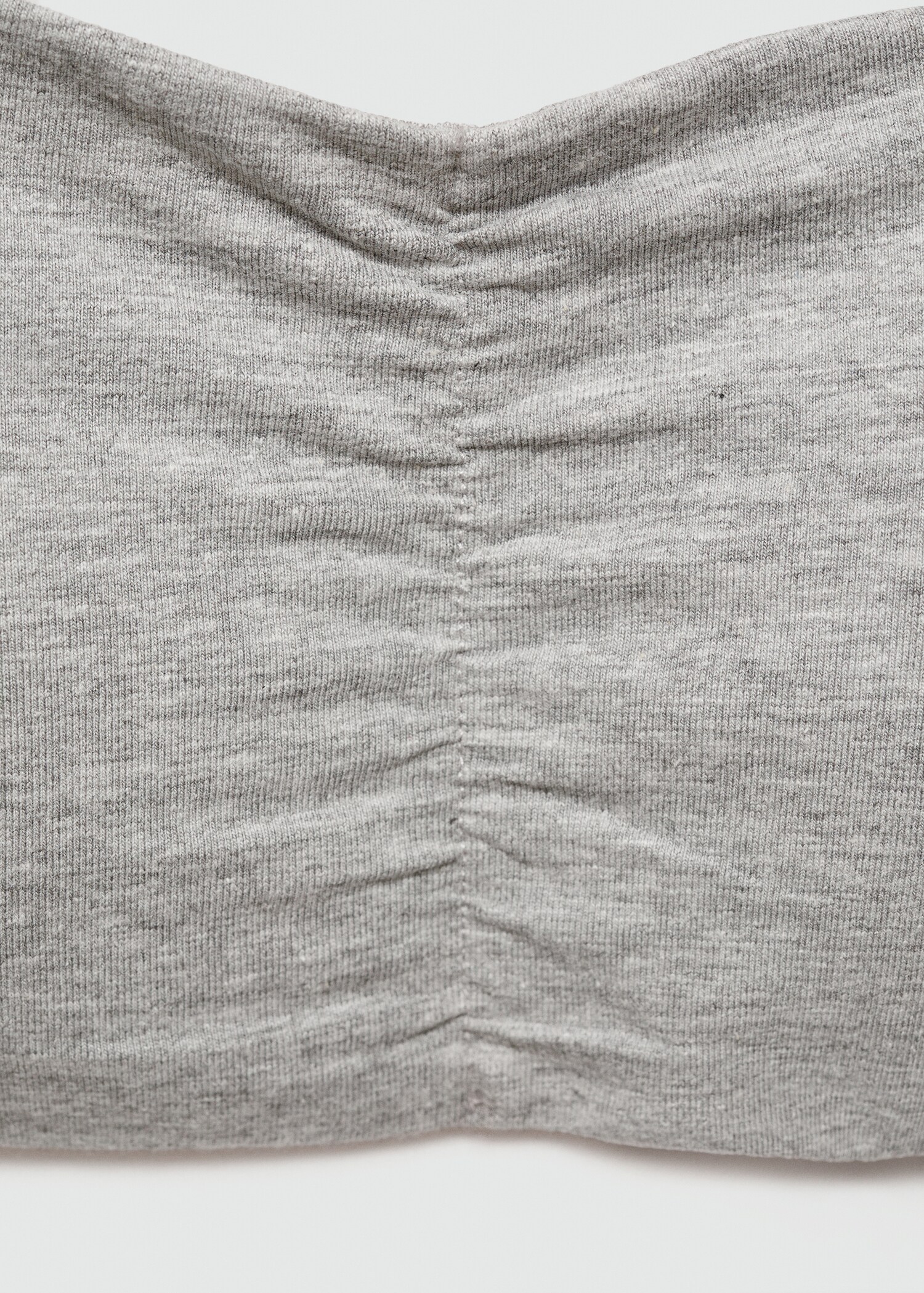 Ruched bandeau top - Details of the article 0