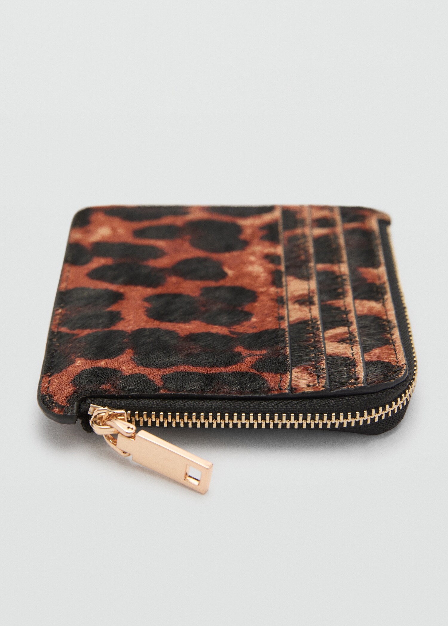 Monedero piel pelo leopardo - Detalle del artículo 1