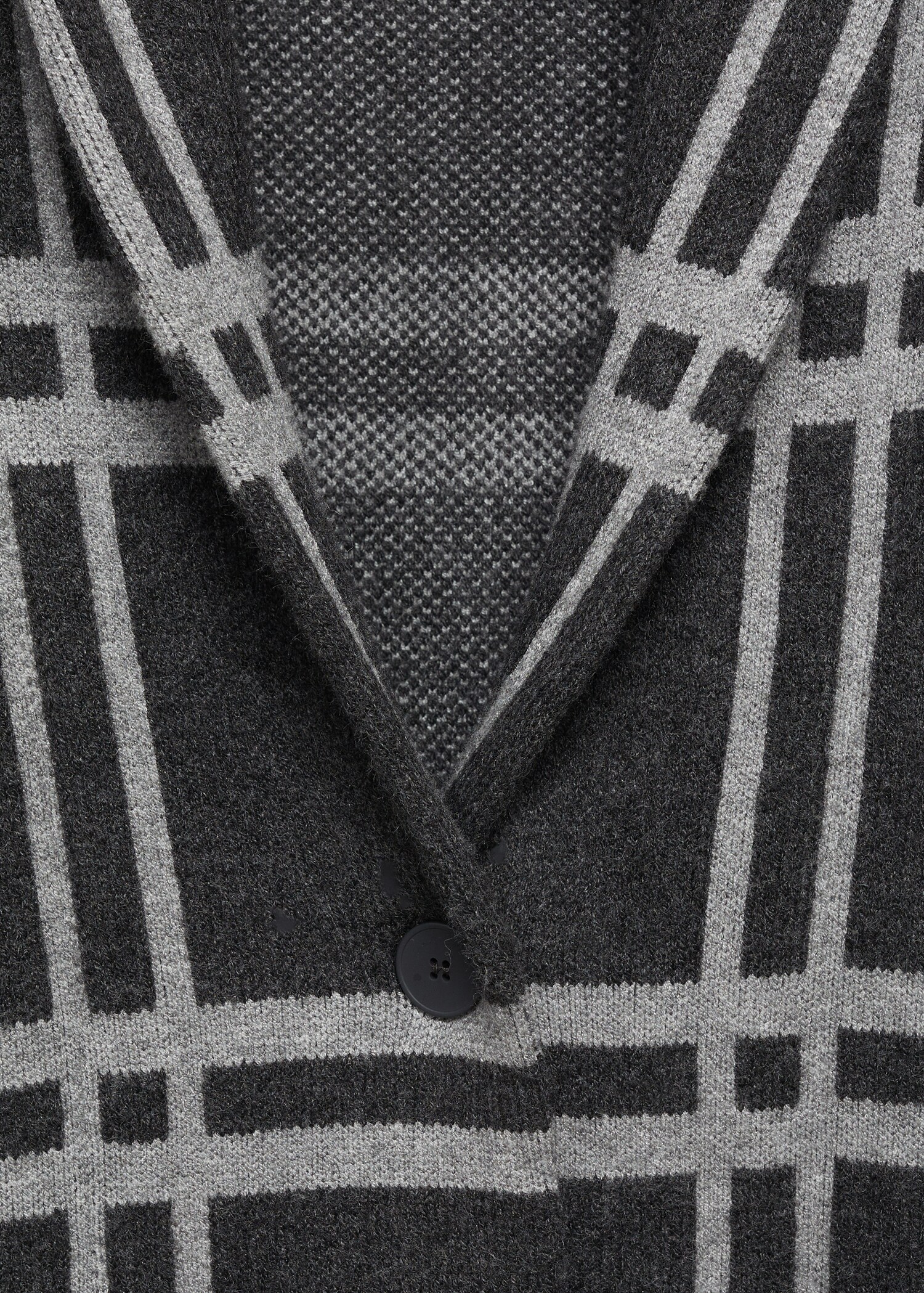 Manteau maille carreaux - Détail de l'article 8