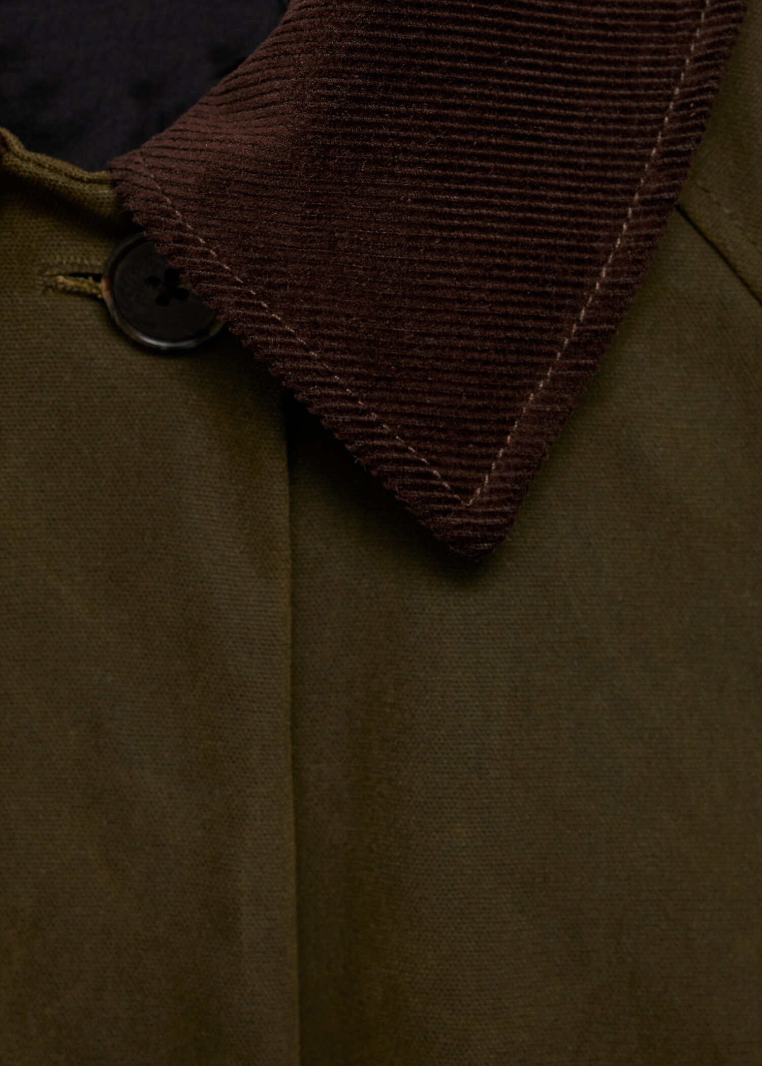 Parka larga cuello pana - Detalle del artículo 8