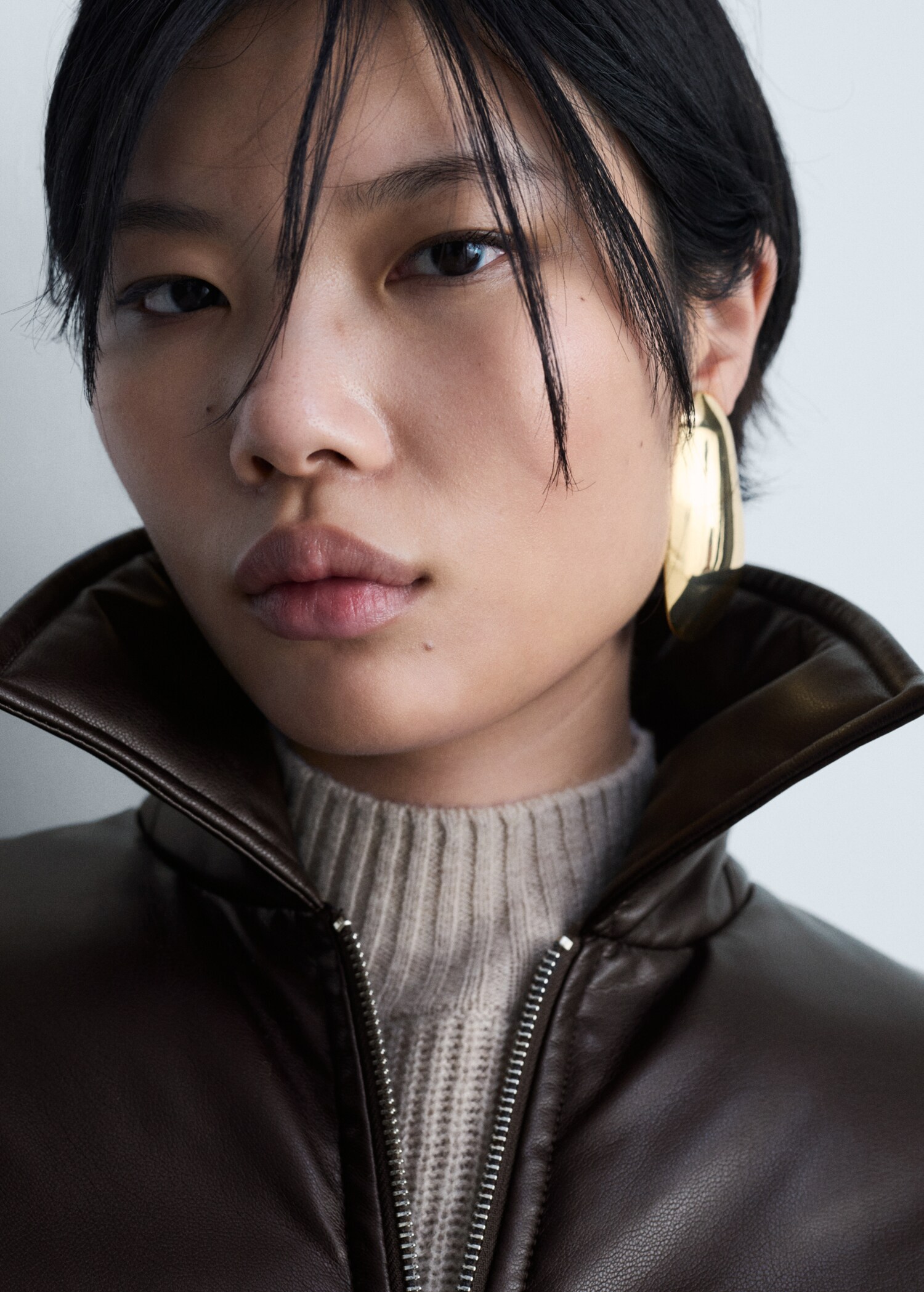 Quilted bomber jacket - Details of the article 1