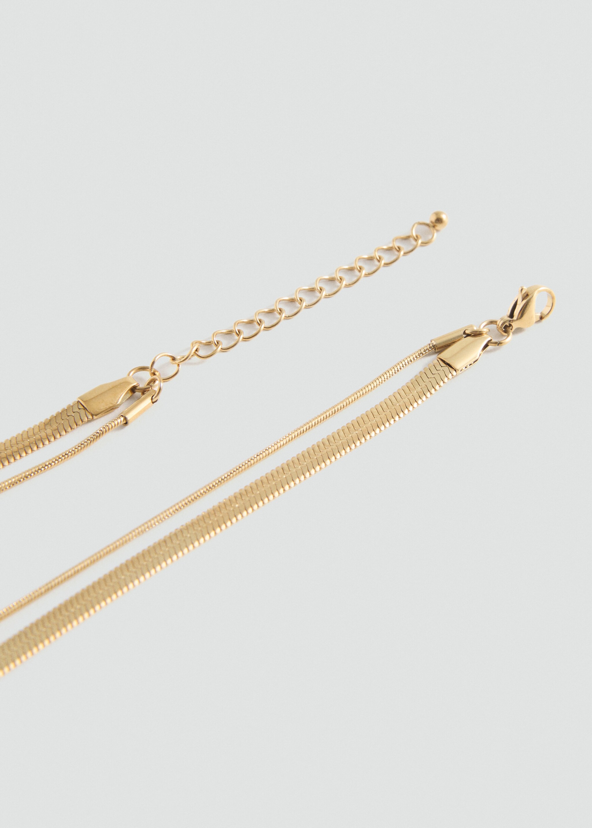 Collar doble cadena - Detall de l'article 1, Daurat. Ref: 77078282-00.