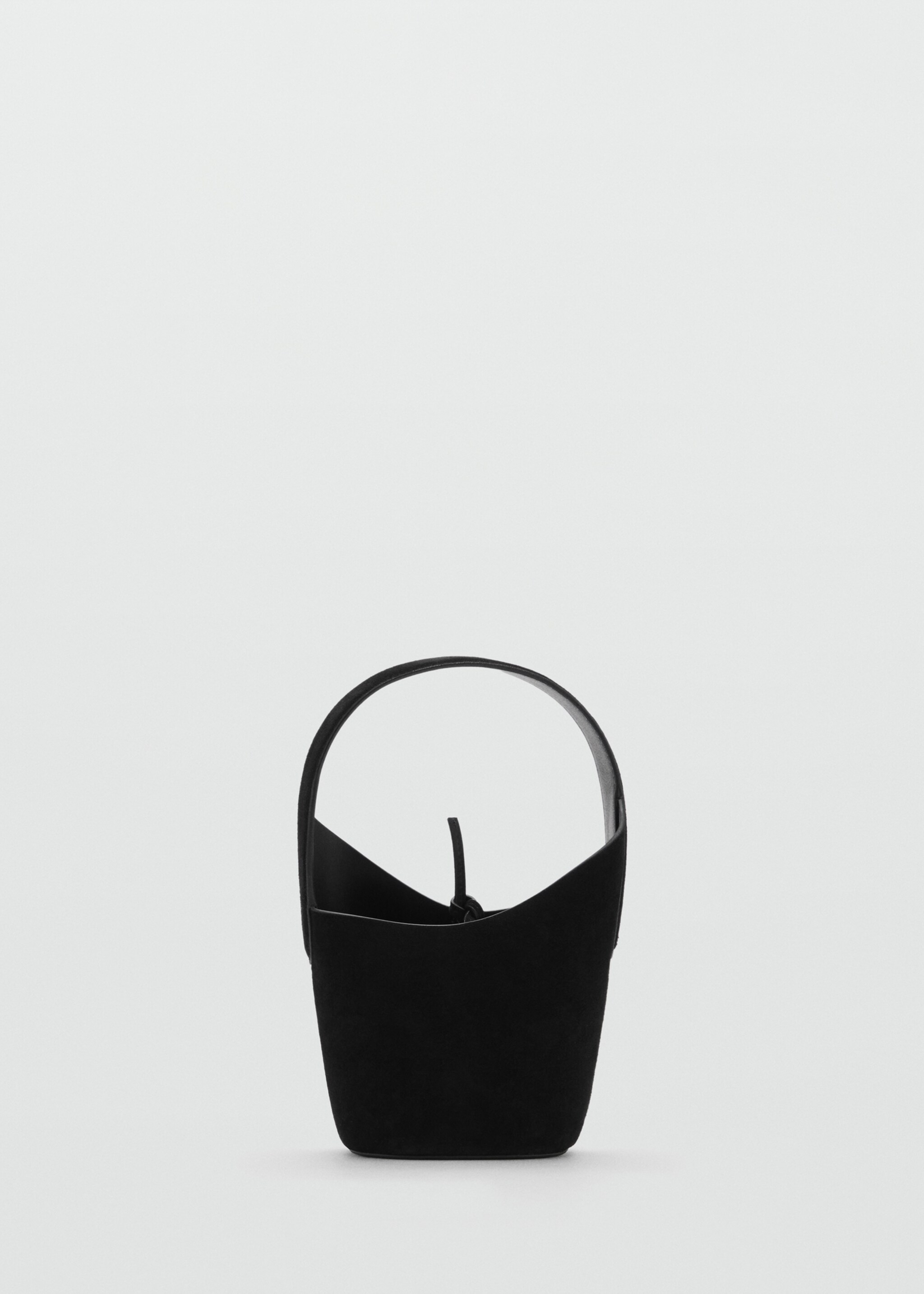 Leather handbag - Article without model, Black. Ref: 77078636-00.