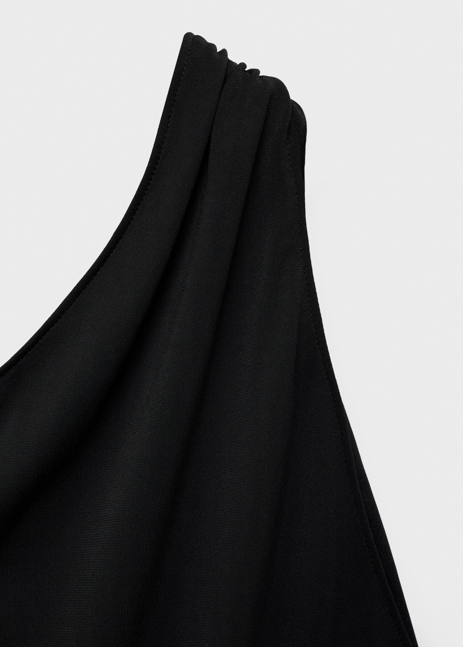 Asymmetrical bow-neck dress - Details of the article 8