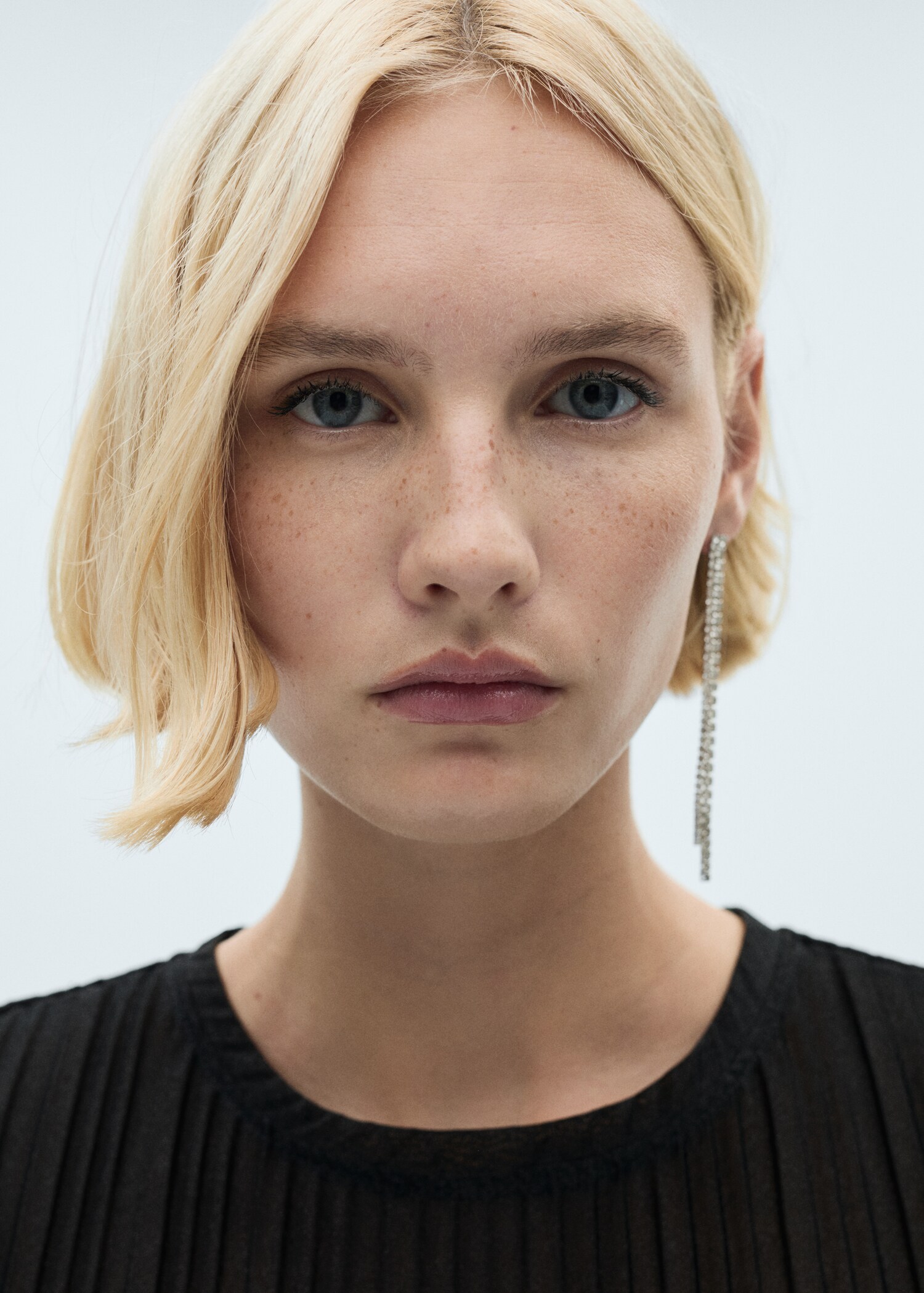 Plissiertes Lurex-Kleid - Detail des Artikels 1