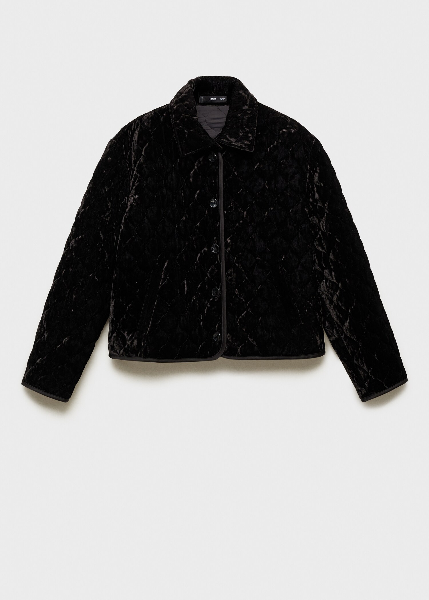 Wendbare Steppjacke mit Samt - Artikel ohne Model