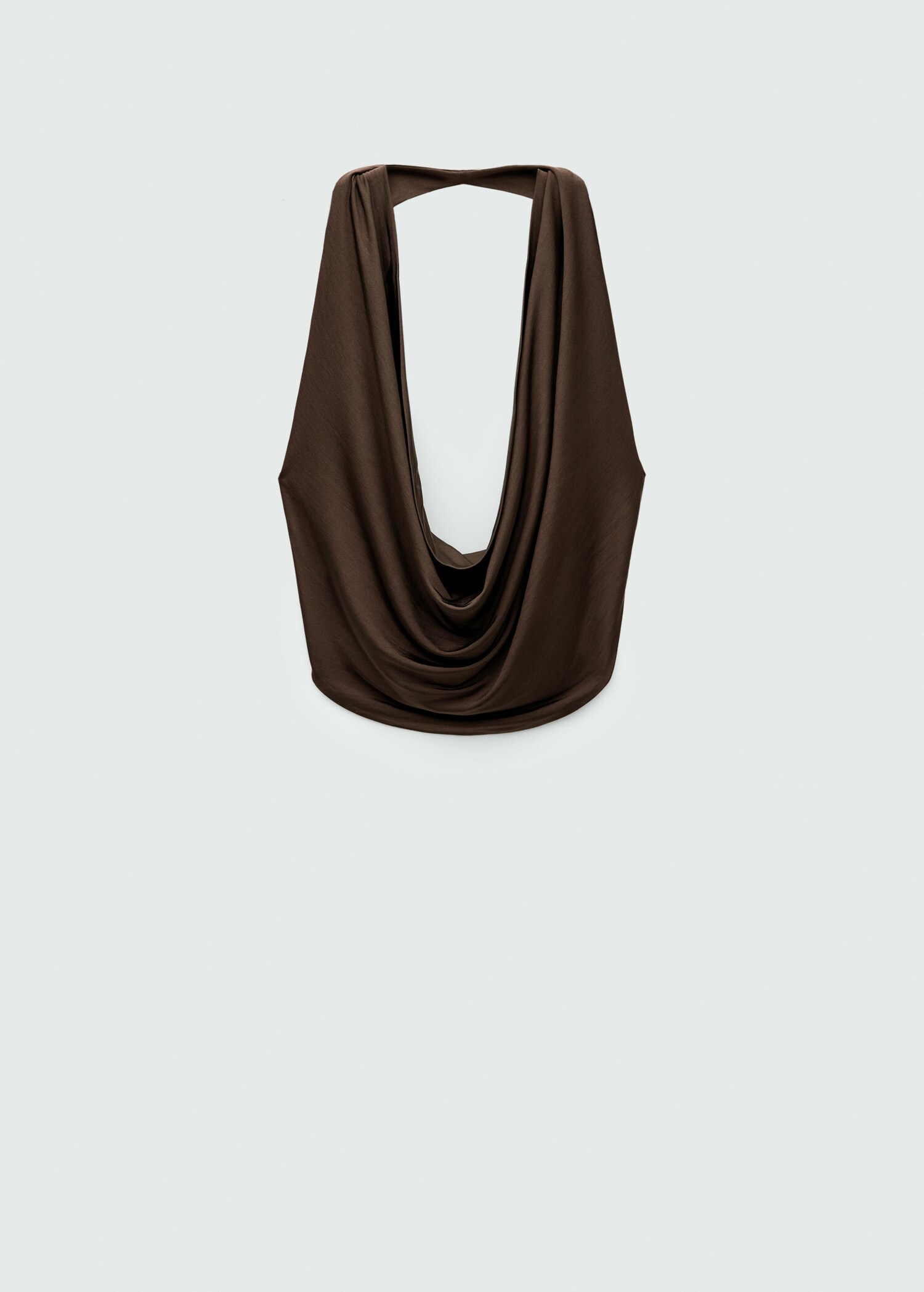 Top encolure drapée dos nu - Article sans modèle