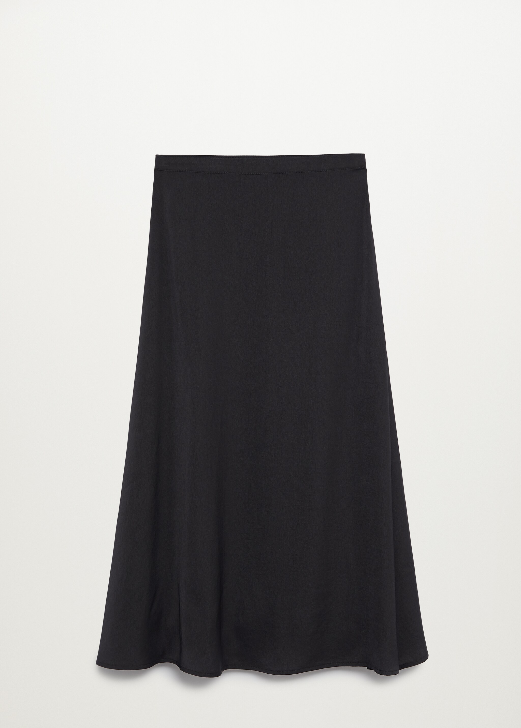 Falda midi satinada - Artículo sin modelo