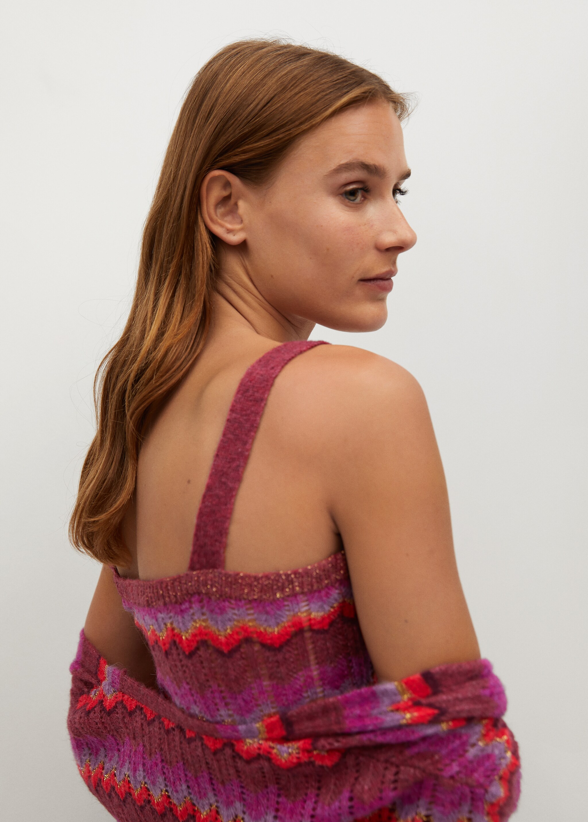 Top maille multicolore - Détail de l'article 1
