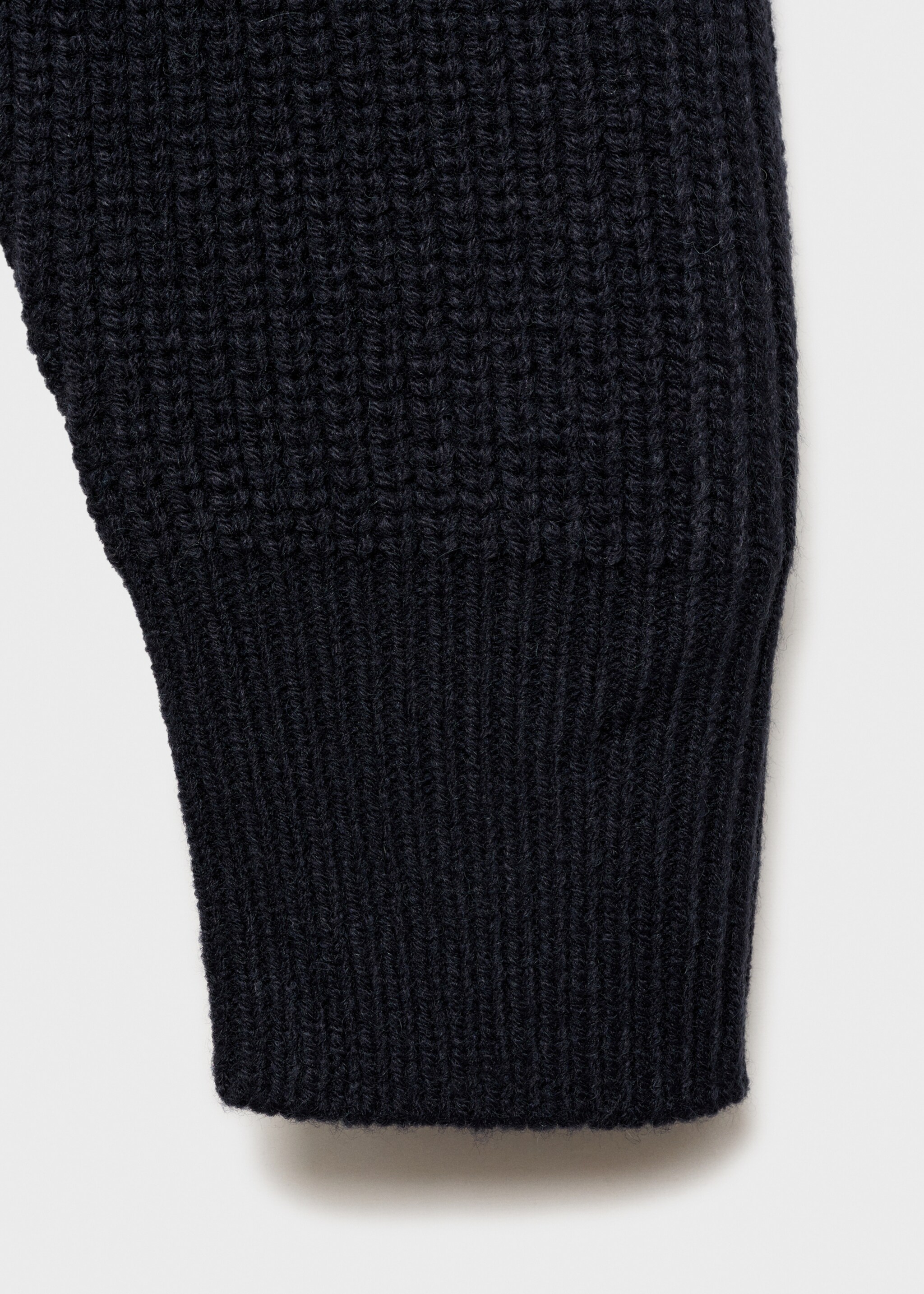 Cardigan coste relaxed-fit - Dettaglio dell'articolo 0, Blu marino scuro. Ref: 77079228-00.