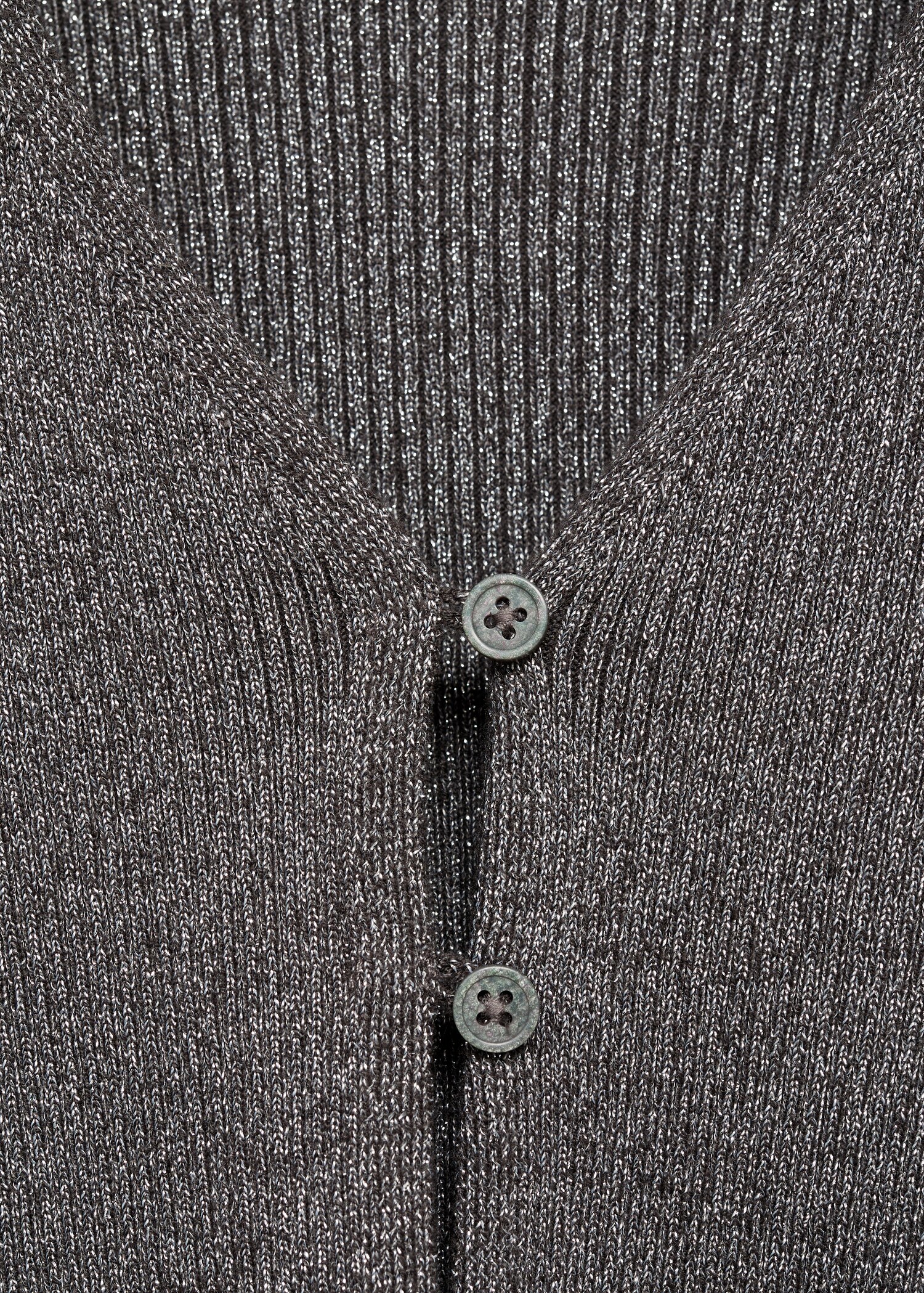 Lurex knitted cardigan - Details of the article 8