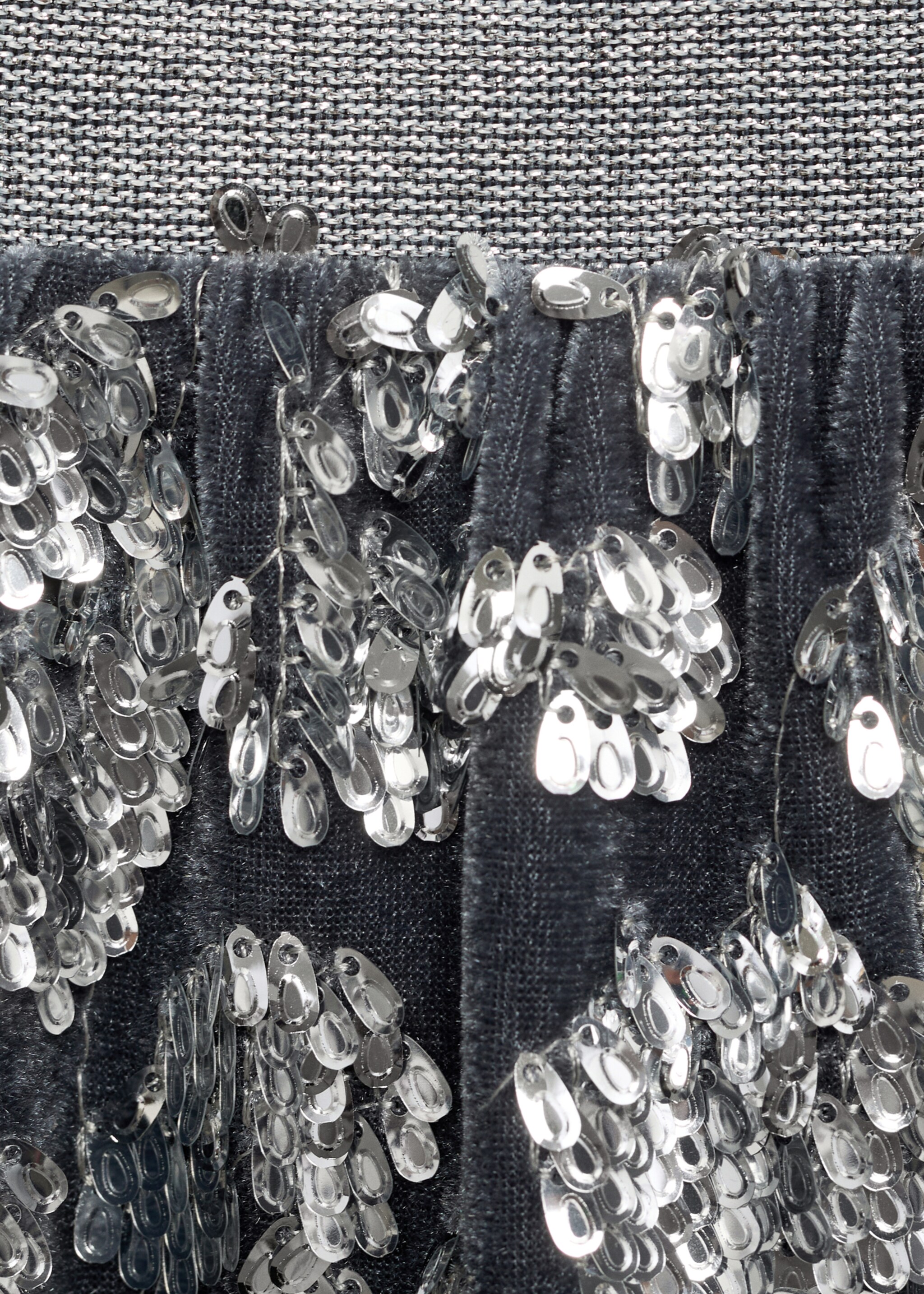 Jupe à paillettes - Détail de l'article 8, Bleu. Ref: 77079231-00.