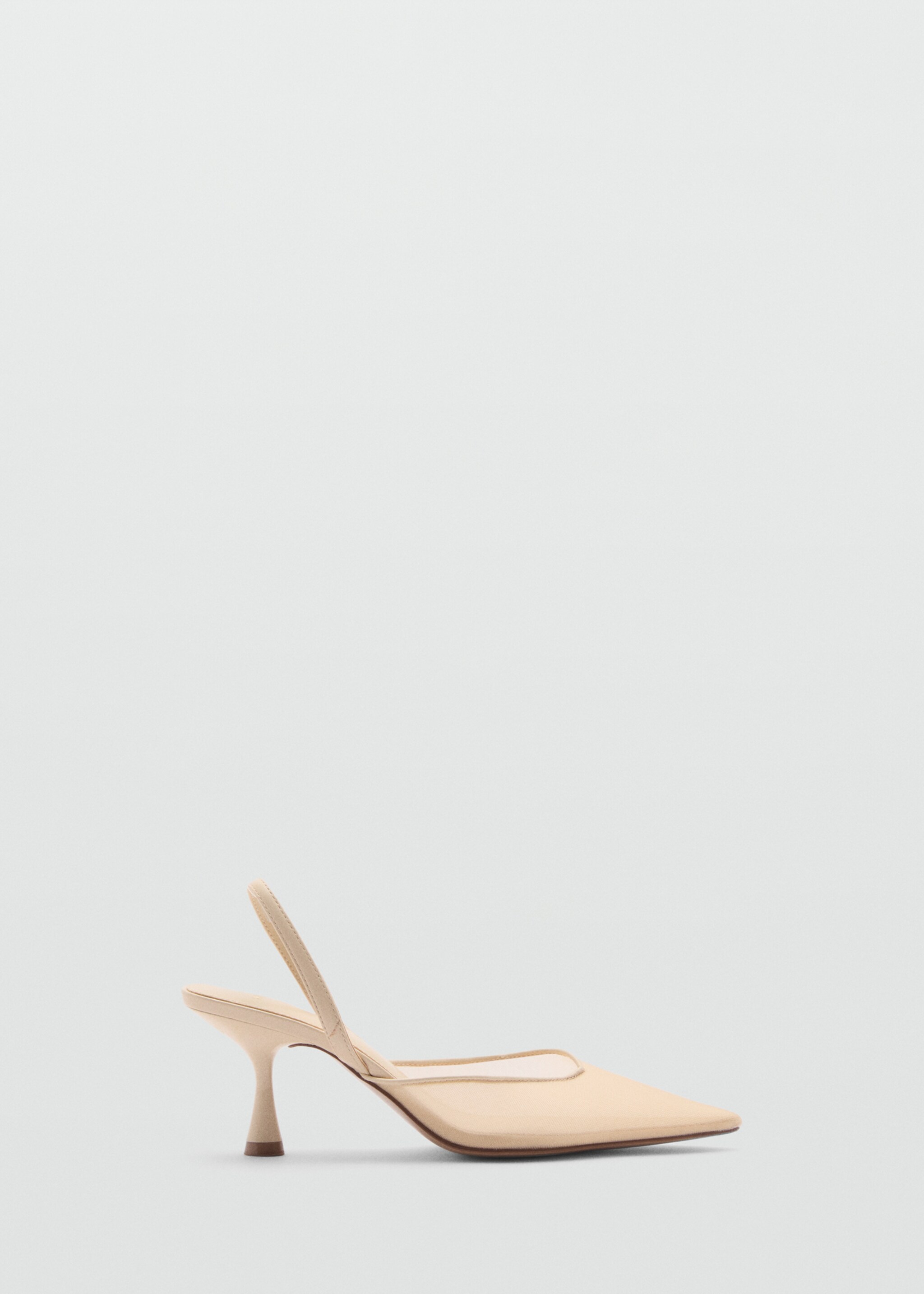 Mesh shoe with heel - Article without model