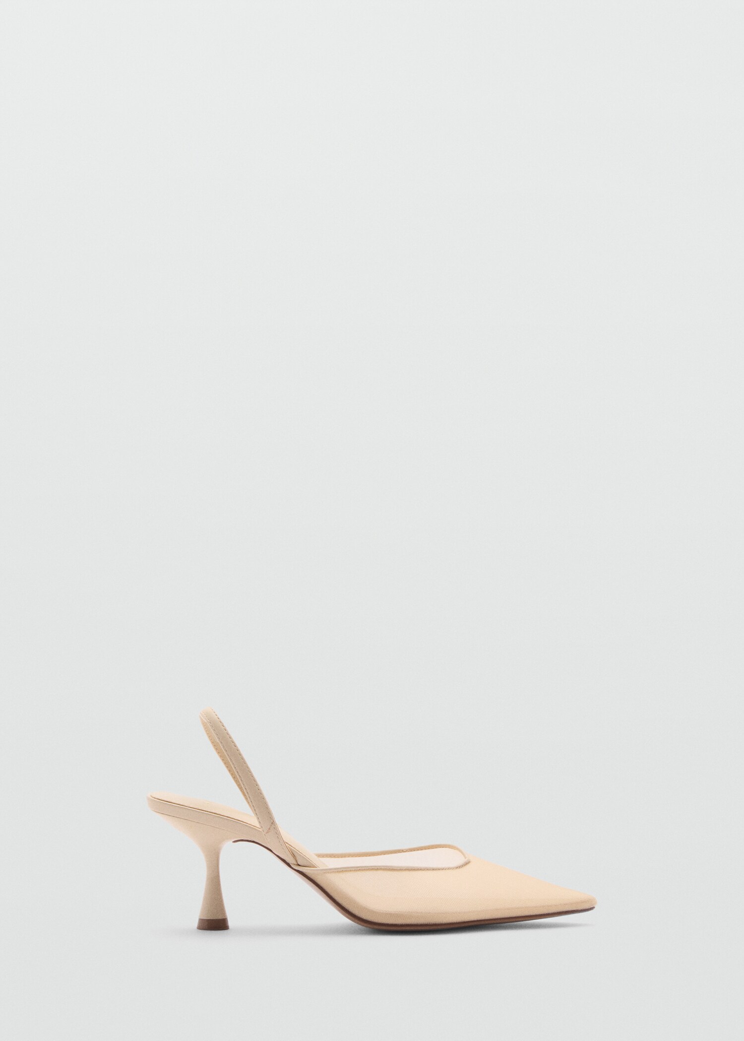 Mesh shoe with heel - Article without model