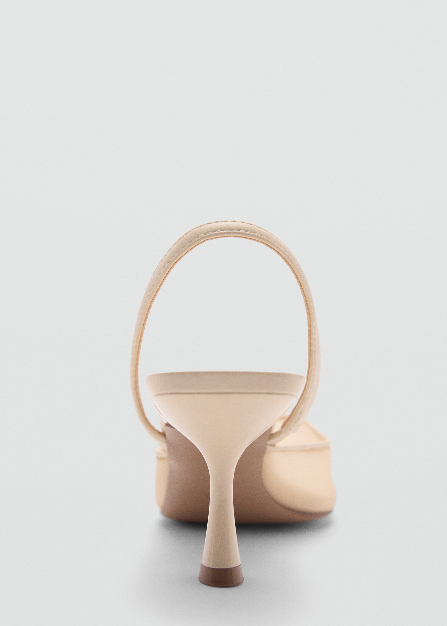 Mesh shoe with heel - Details of the article 1