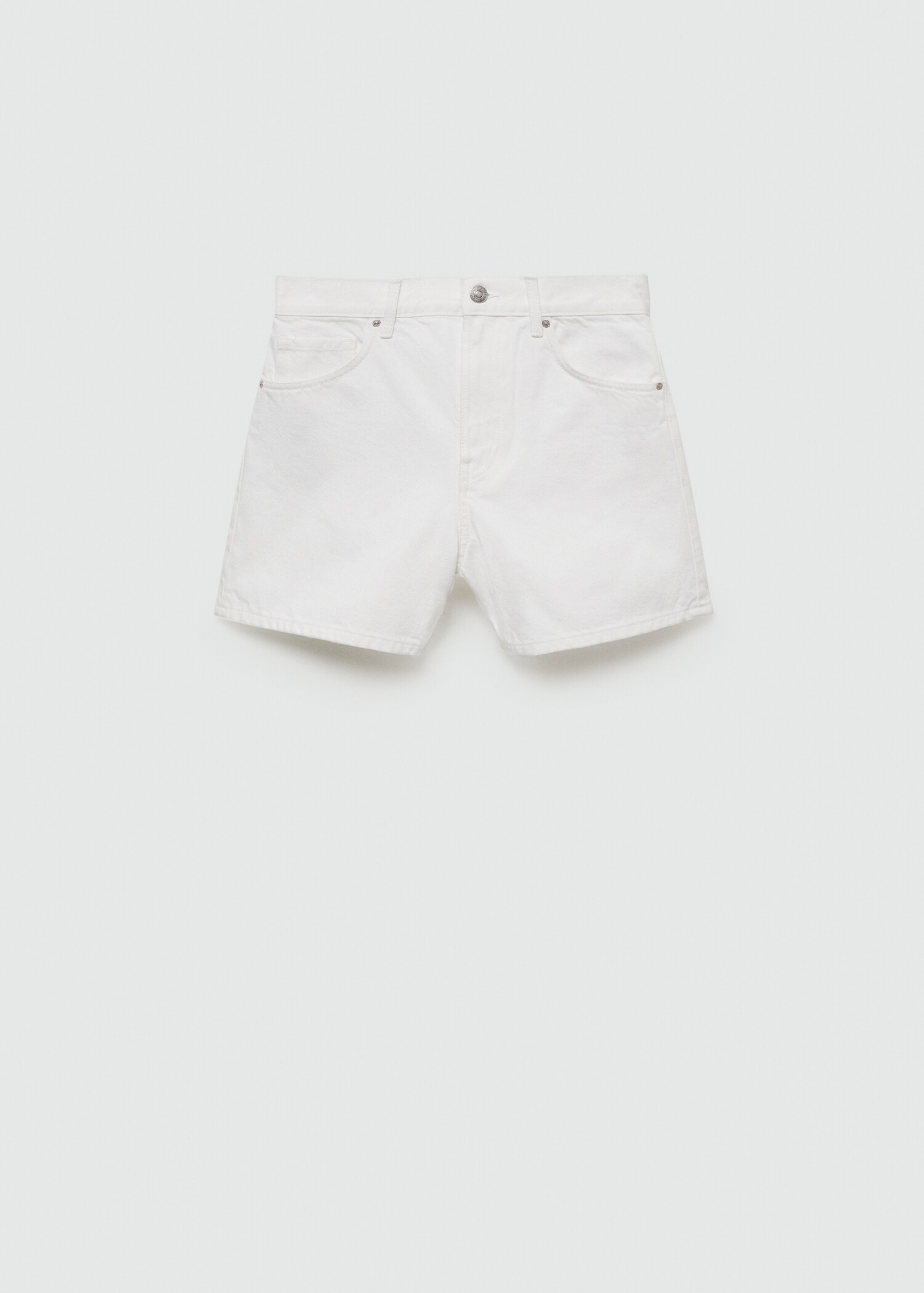 High-rise denim shorts - Article without model