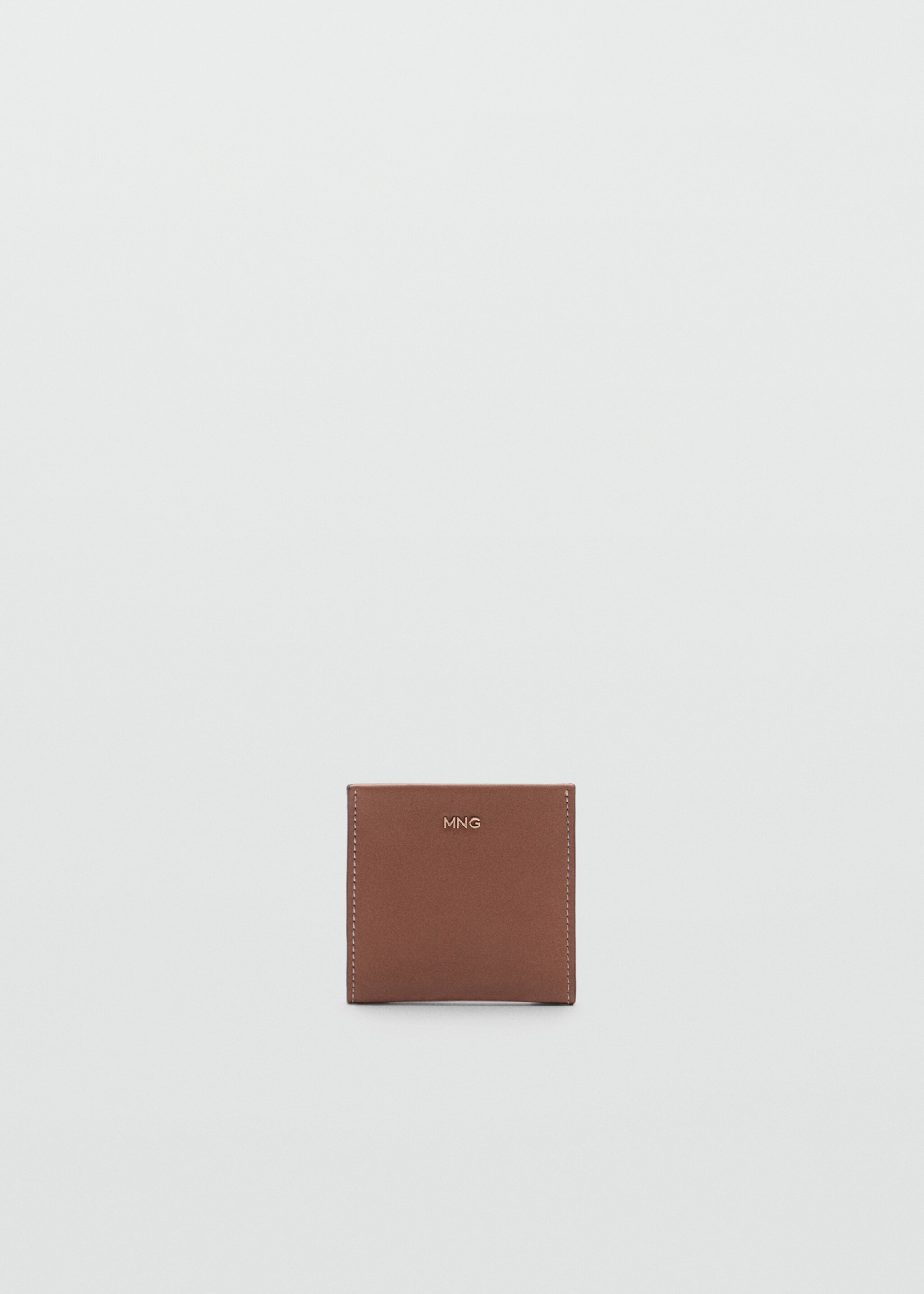 Embossed wallet with logo - Article without model