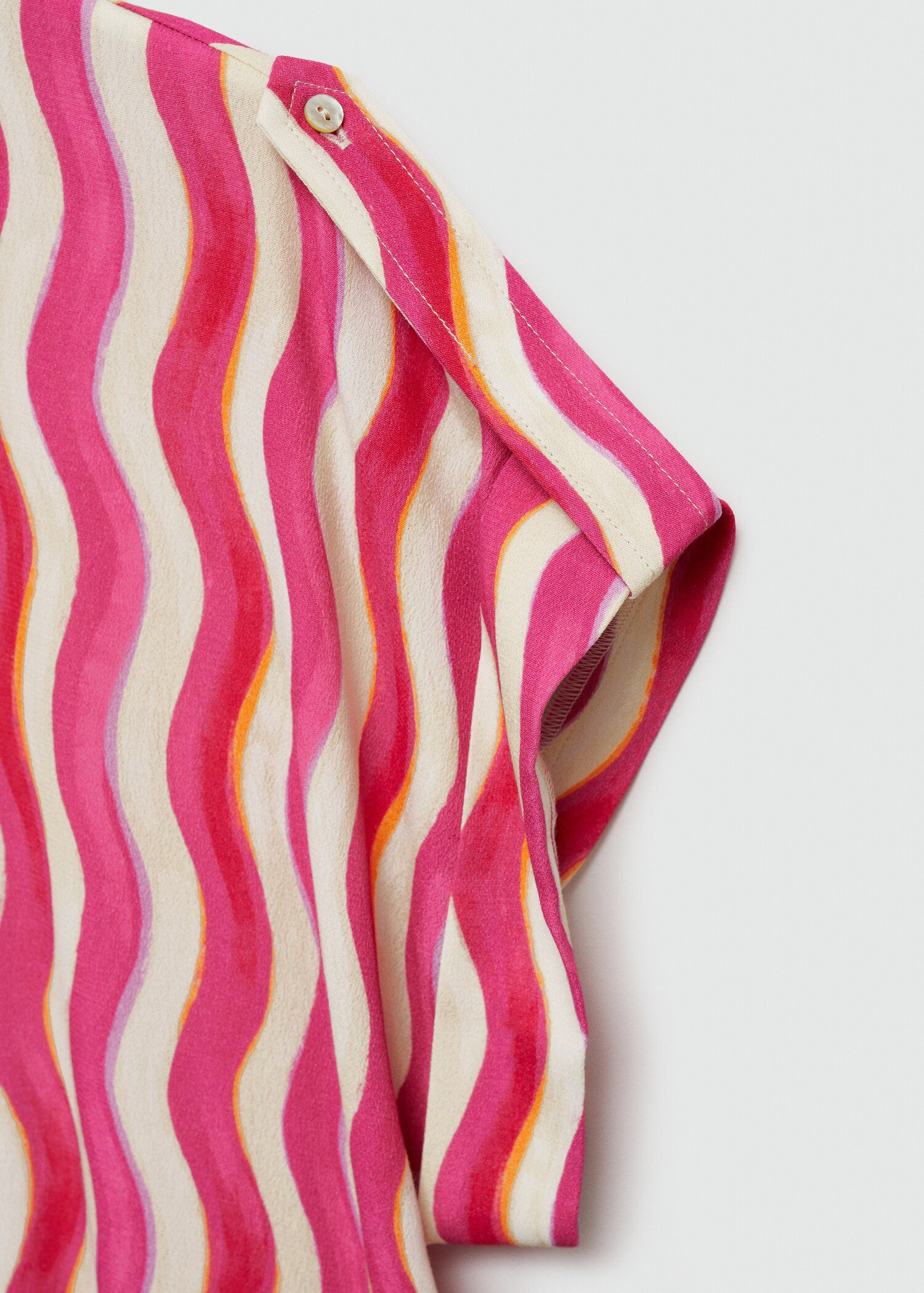Camisa manga corta estampada - Detalle del artículo 0