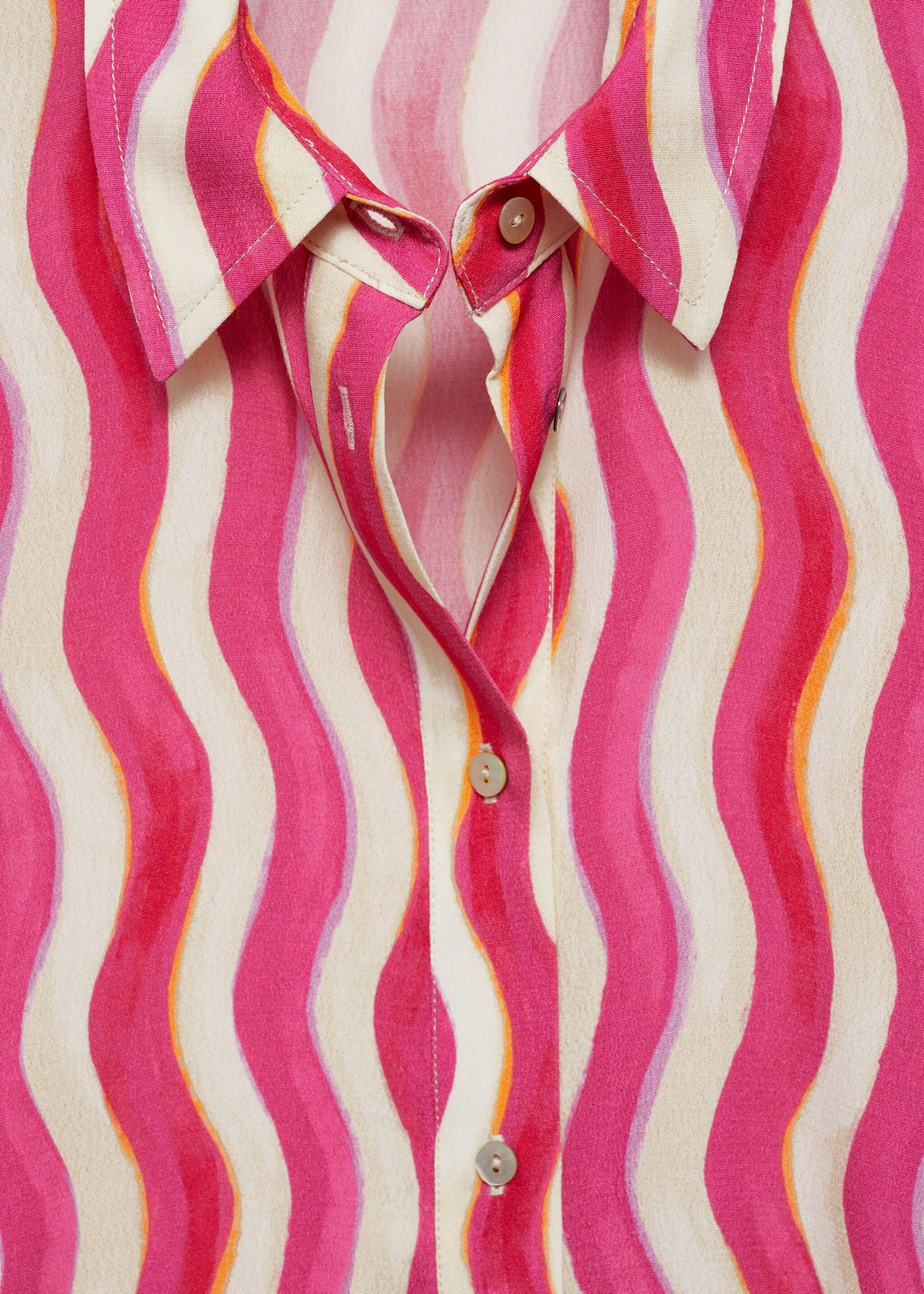 Camisa manga corta estampada - Detalle del artículo 8