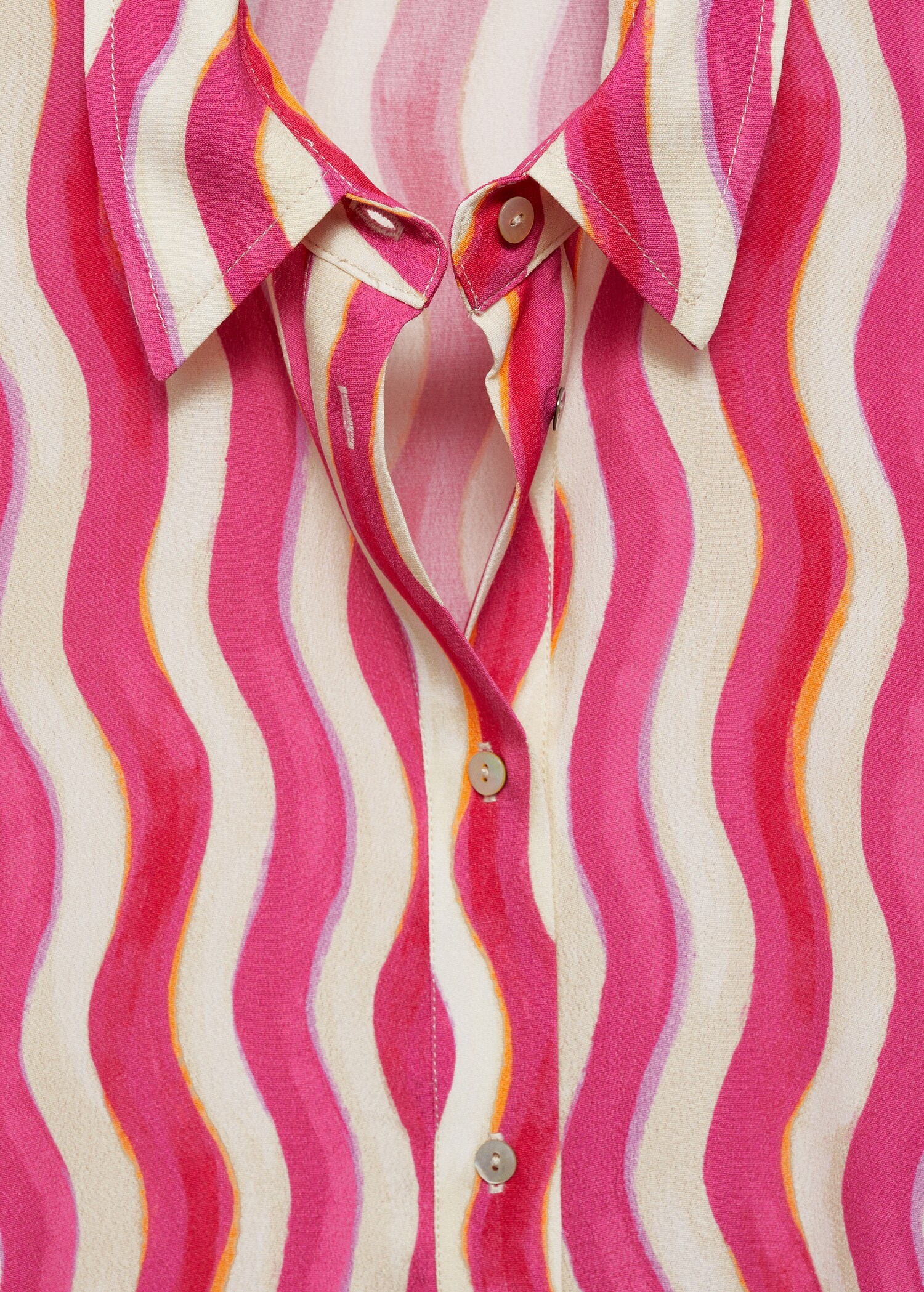 Camisa manga corta estampada - Detalle del artículo 8