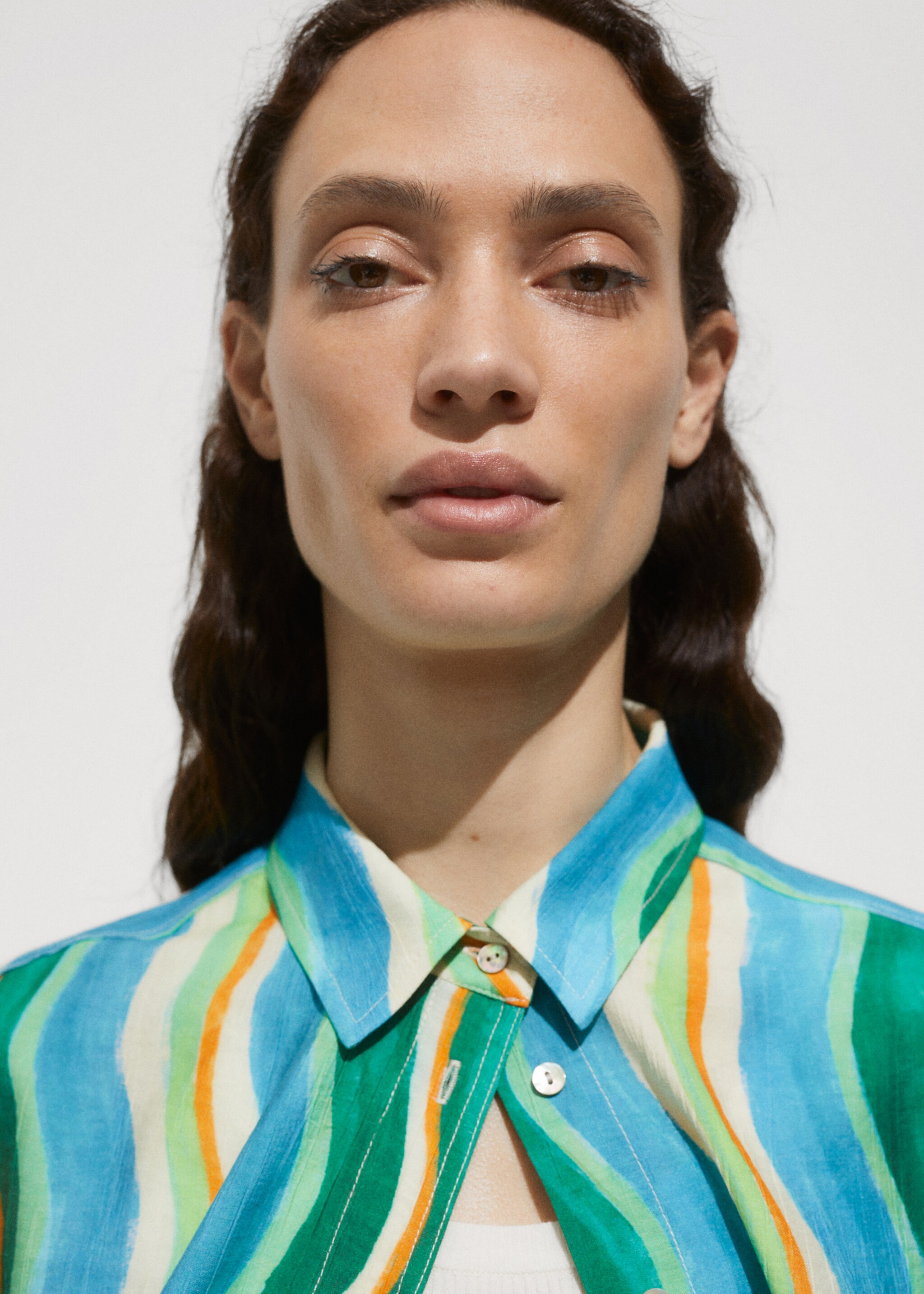 Printed short-sleeved shirt - Details of the article 1