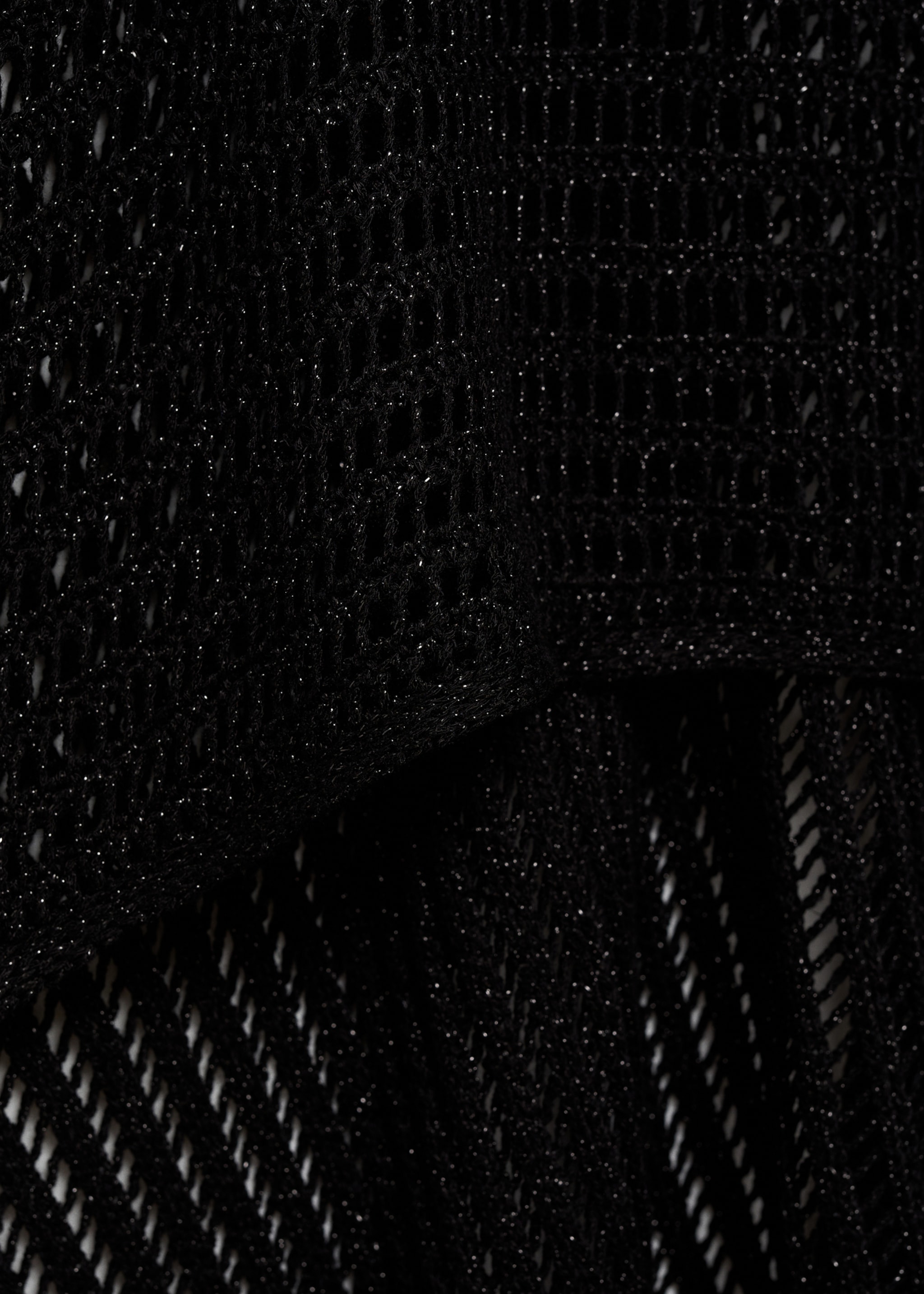 Crochet lurex cape - Details of the article 0