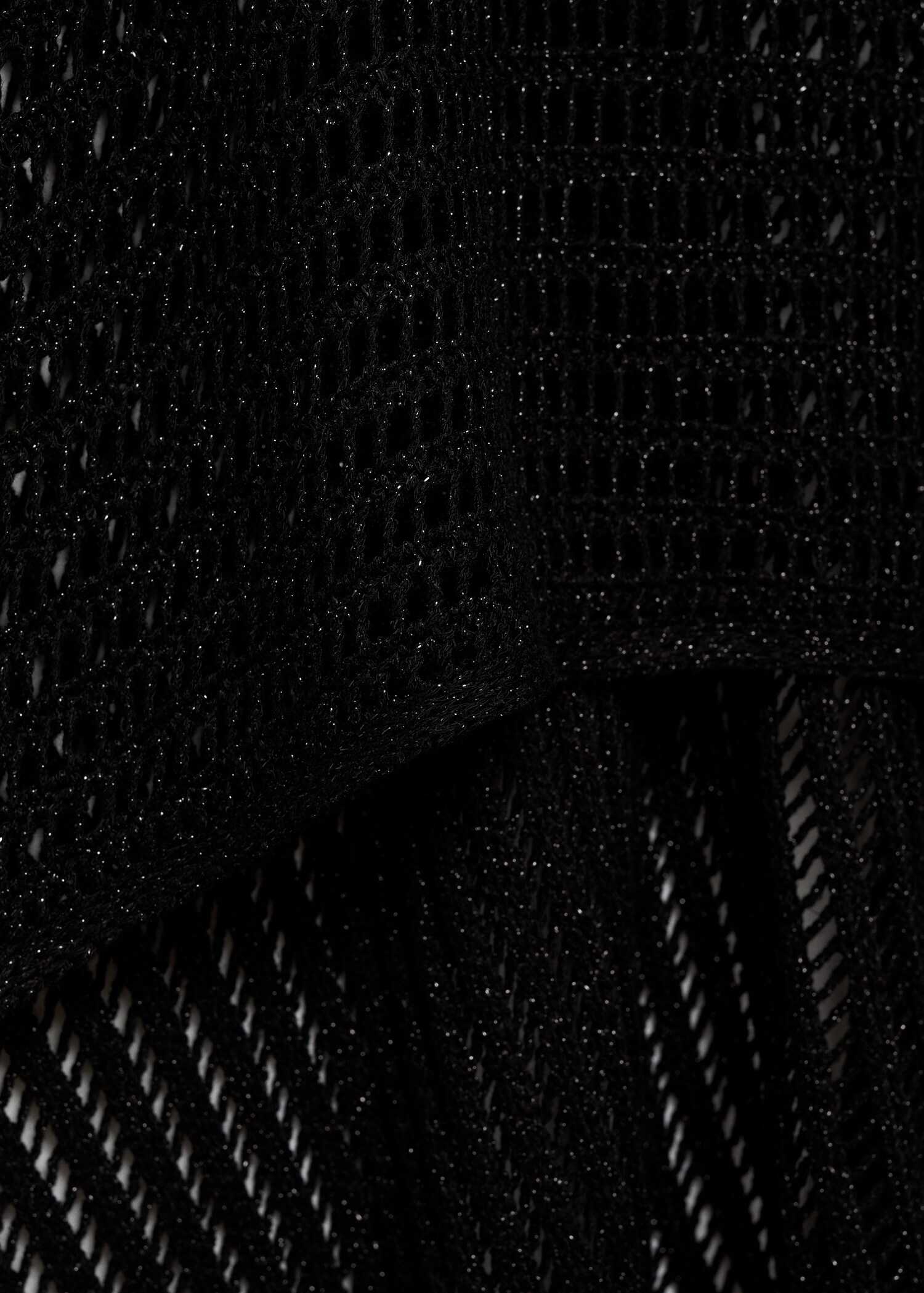 Crochet lurex cape - Details of the article 0