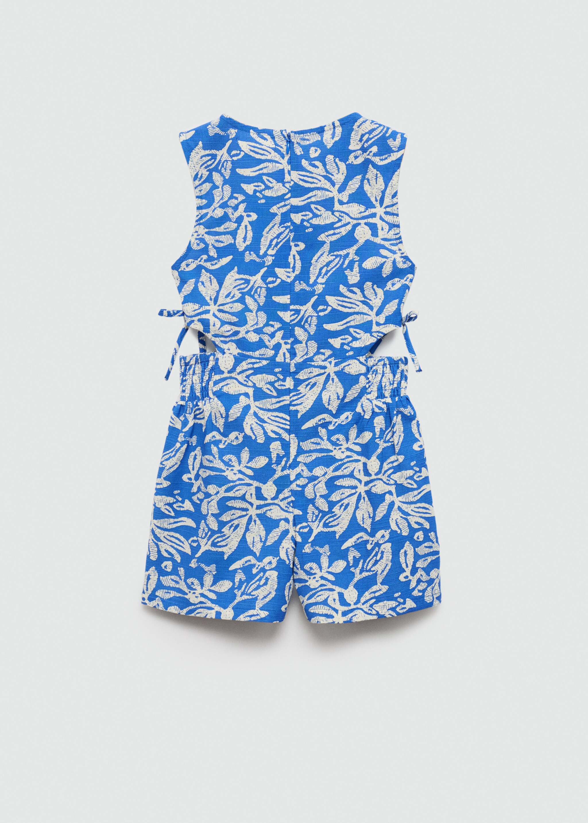 Mönstrad jumpsuit cut-out - Artikelns baksida