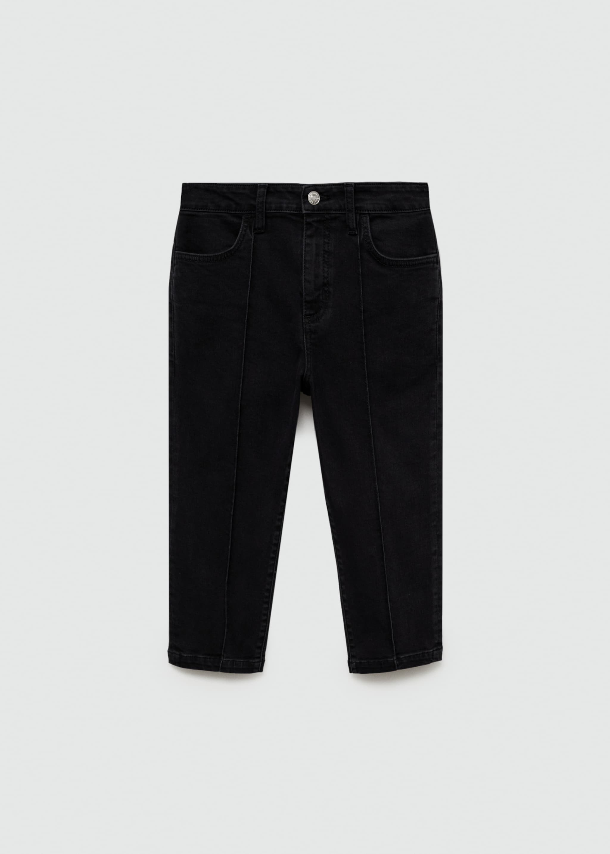 Jean slim capri coutures décoratives - Article sans modèle