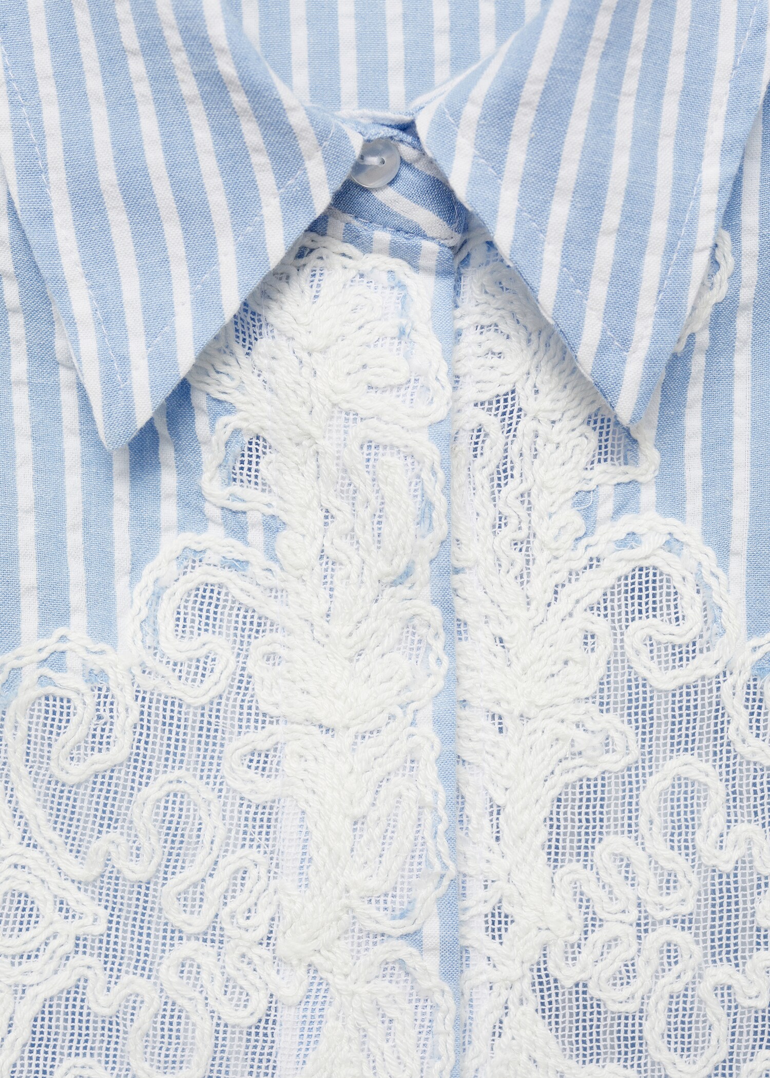 Chemise rayée brodée - Détail de l'article 8